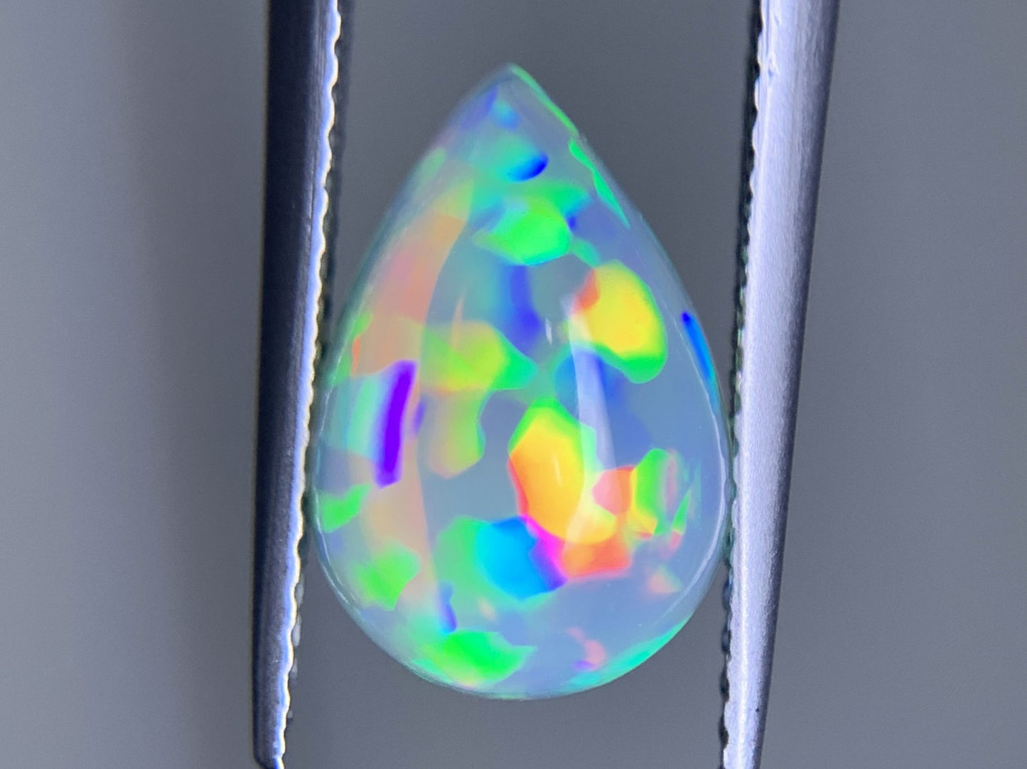 ハニカムオパール 2.183ct 宝石ソーティング付き  12.4㎜×8.3㎜×4.9㎜  ルース（ 裸石 ） 3337Y