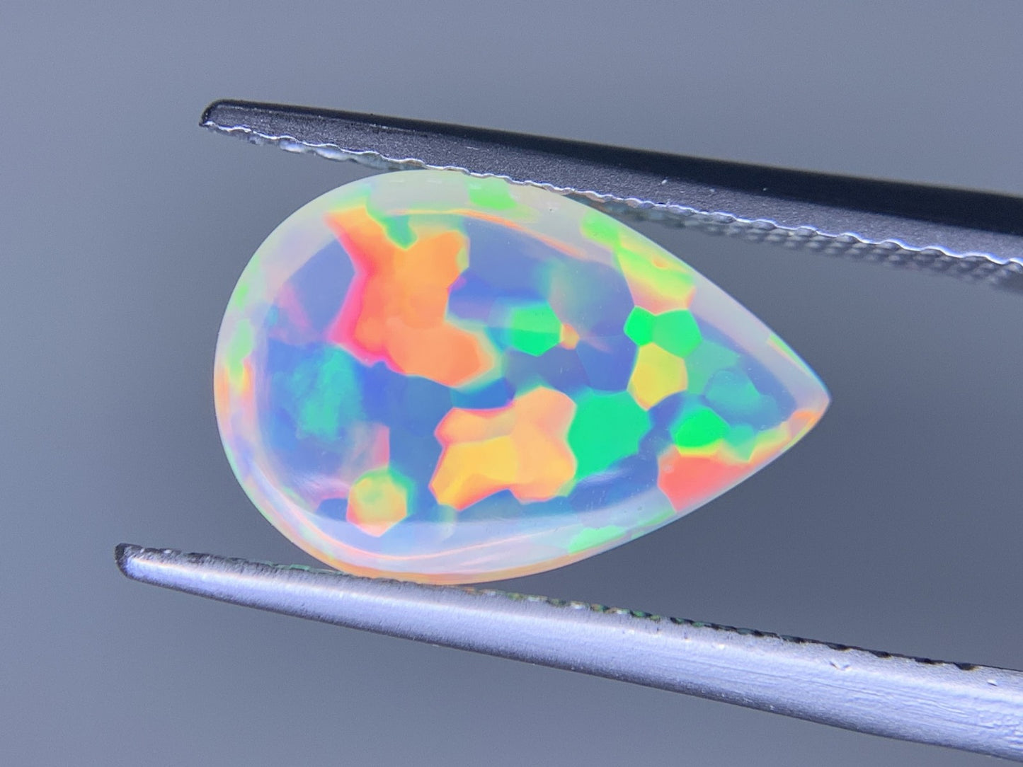 ハニカムオパール 2.183ct 宝石ソーティング付き  12.4㎜×8.3㎜×4.9㎜  ルース（ 裸石 ） 3337Y
