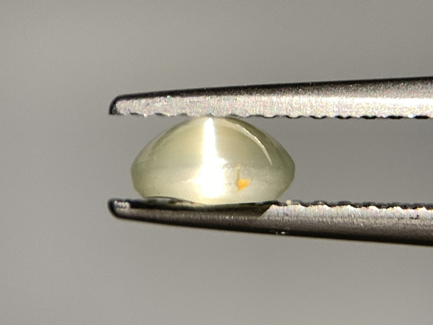 クリソベリルキャッツアイ 1.089ct  宝石ソーティング付き  6.1㎜×5.7㎜×2.9㎜ 天然 ルース（ 裸石 ） 4751Y