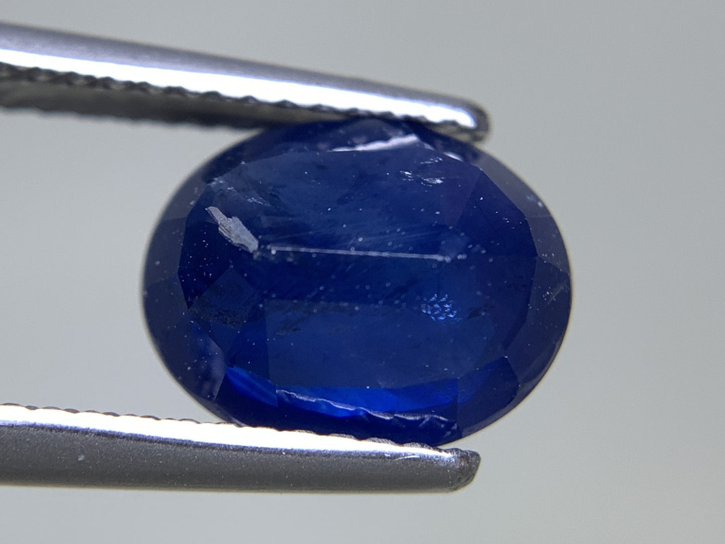 サファイア 天然 3.327ct 宝石ソーティング付き 9.9㎜×8.1㎜×4.3㎜ ルース（ 裸石 ） 7472Y