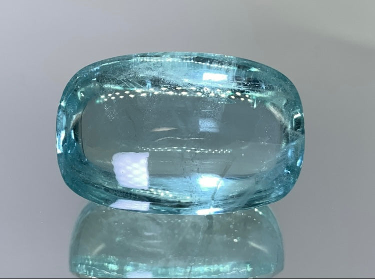アクアマリン 65.854ct 宝石ソーティング付き 縦28.5㎜×横18.6㎜×高さ15.6㎜ 865Y