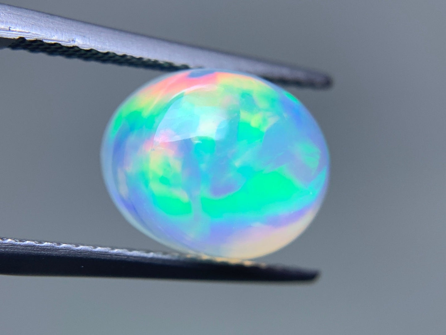 オパール 3.367ct 宝石ソーティング付き 11.1㎜×9.1㎜×6.1㎜ ルース（ 裸石 ） 4346Y