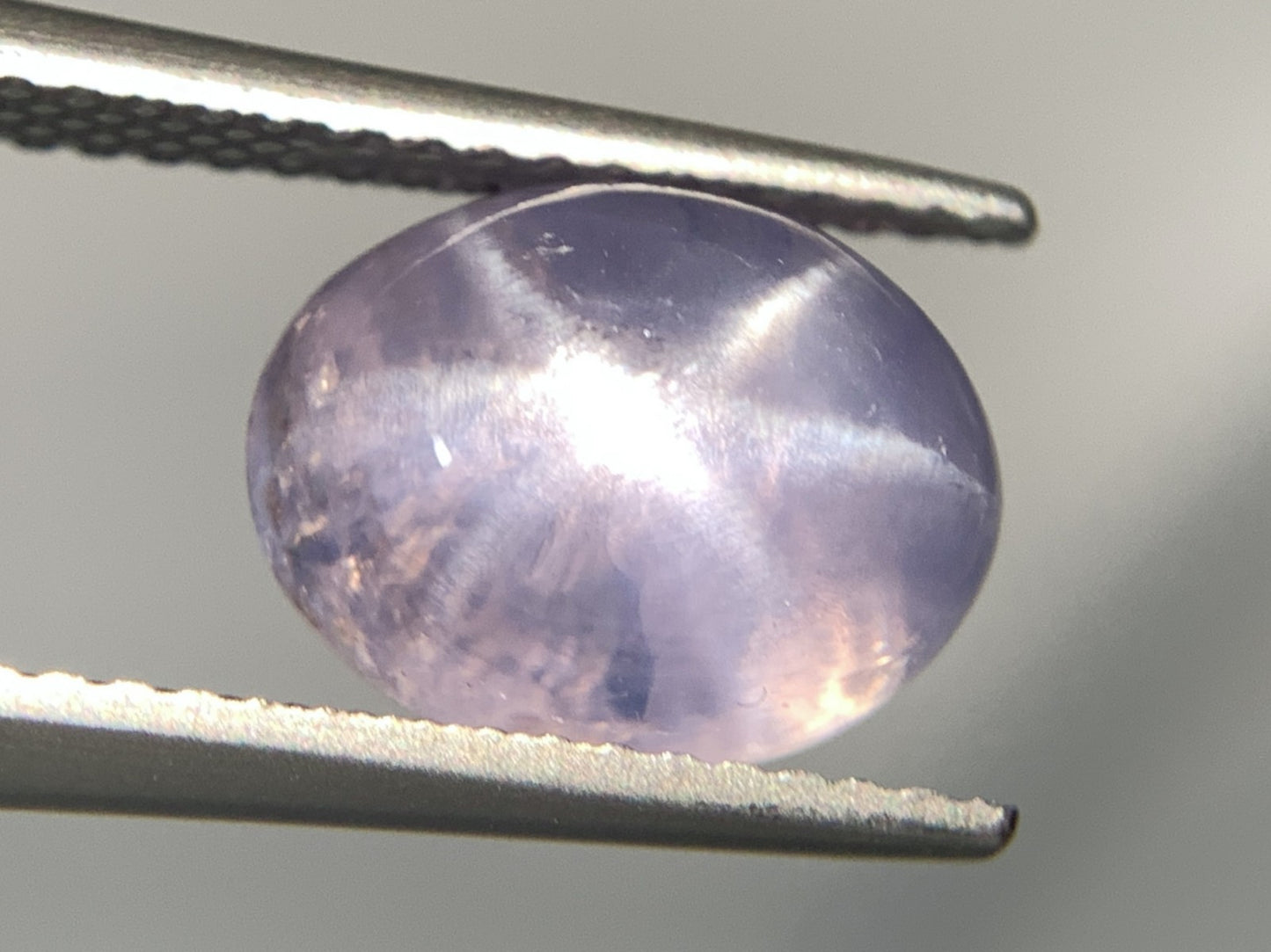 スターサファイア  天然  5.182ct  中央宝石ソーティング付き  10.3㎜×8.2㎜×5.5㎜   ルース（ 裸石 ） 5538Y