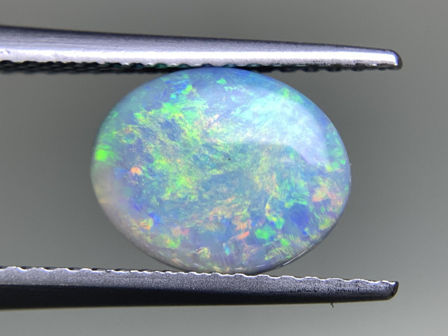 ブラックオパール 1.485ct 宝石ソーティング付き 9.7㎜×7.7㎜×2.9㎜ 天然 ルース（ 裸石 ） 4766Y
