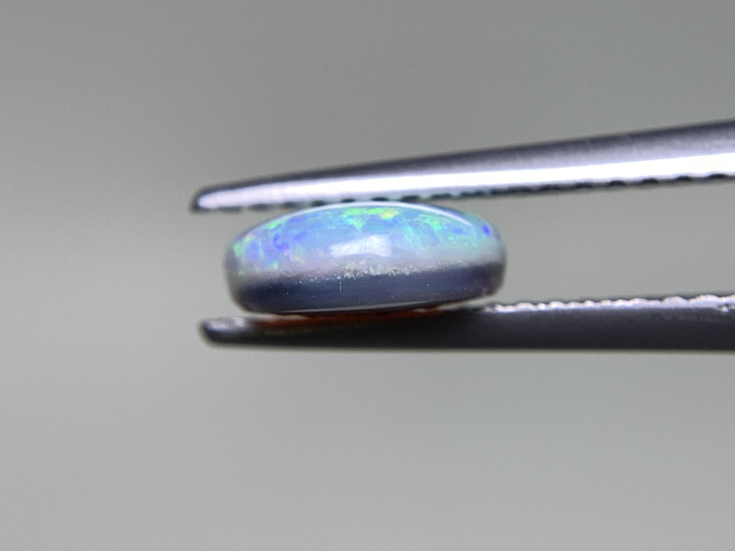 ブラックオパール 1.485ct 宝石ソーティング付き 9.7㎜×7.7㎜×2.9㎜ 天然 ルース（ 裸石 ） 4766Y