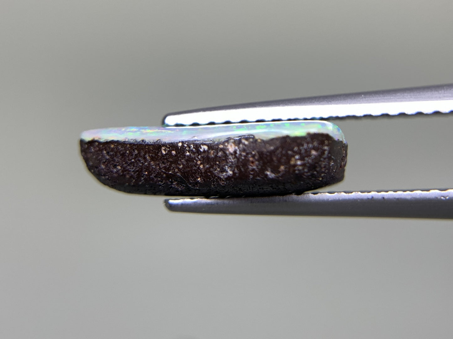 ボルダーオパール 2.691ct 宝石ソーティング付き  14.2㎜×6.4㎜×3.9㎜ ルース（ 裸石 ） 2341Y