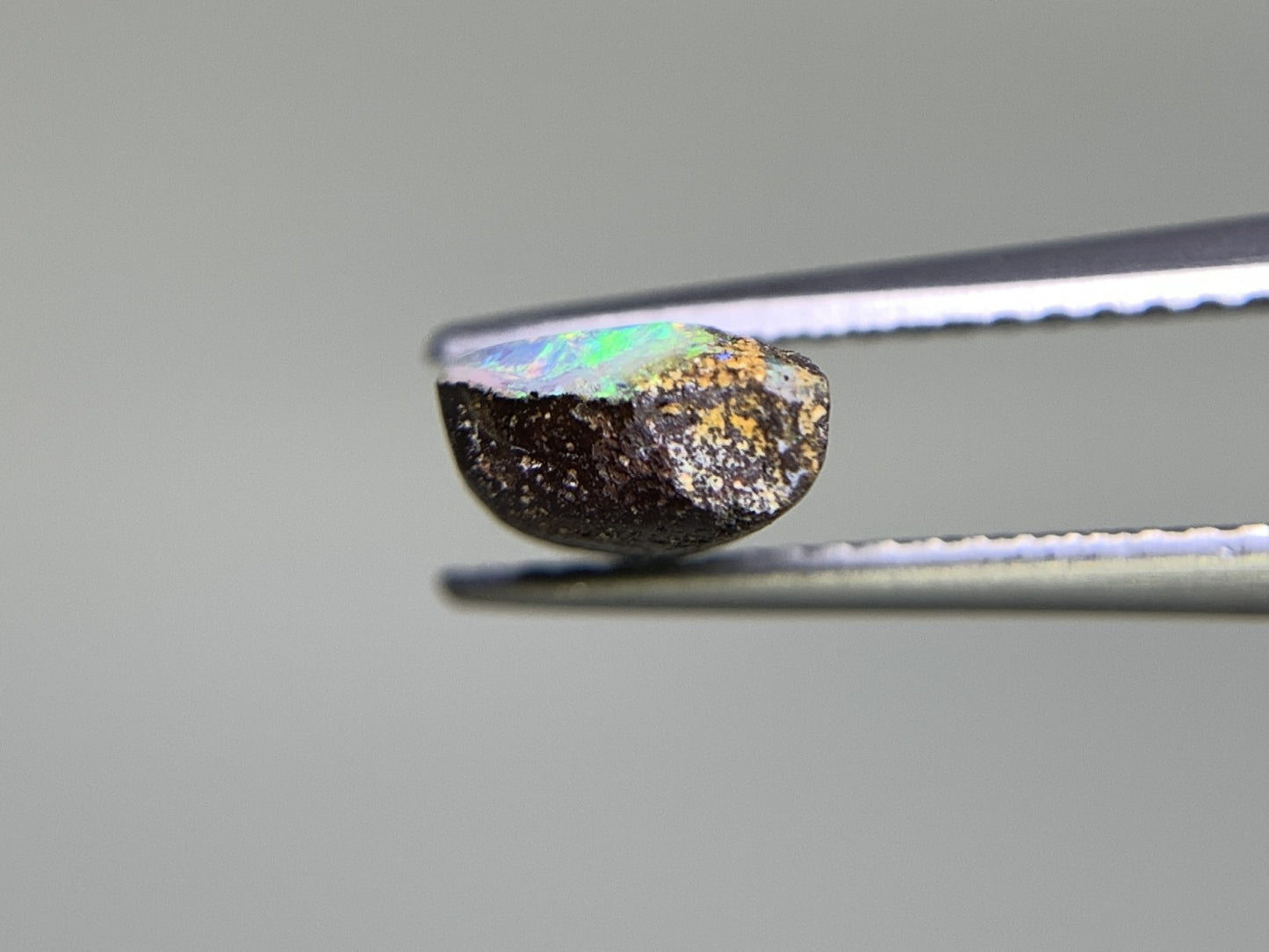 ボルダーオパール 2.691ct 宝石ソーティング付き  14.2㎜×6.4㎜×3.9㎜ ルース（ 裸石 ） 2341Y