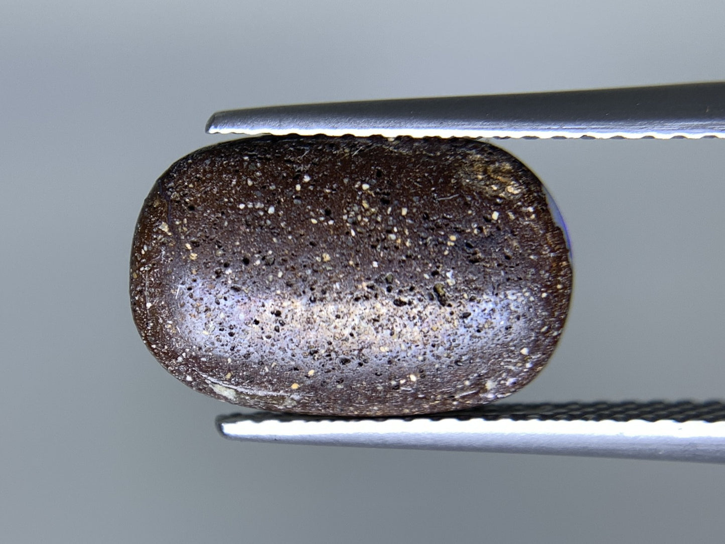ボルダーオパール 天然 3.196ct 宝石ソーティング付き 13.4㎜×9.0㎜×3.1㎜ ルース（ 裸石 ） 7494Y