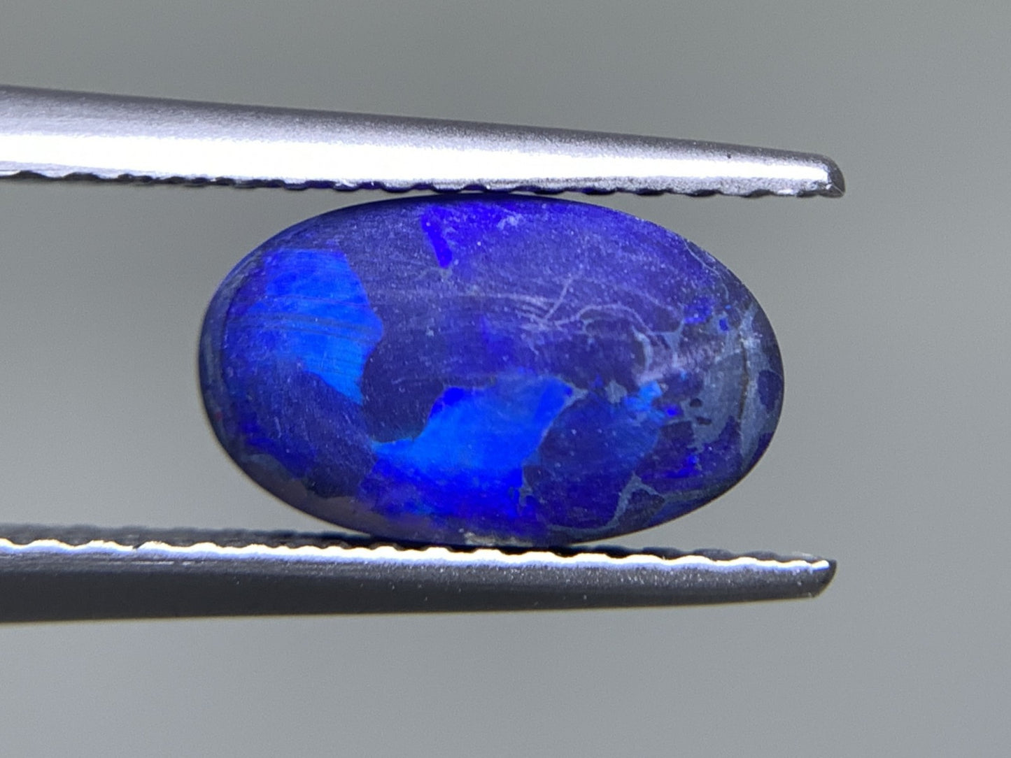 ブラックオパール 1.888ct 宝石ソーティング付き  9.8㎜×5.8㎜×4.9㎜ ルース（ 裸石 ） 2296Y