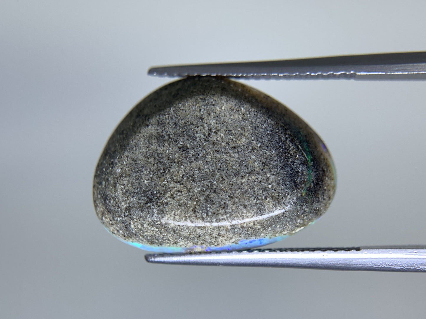 ボルダーオパール 天然 9.908ct 宝石ソーティング付き 19.7㎜×14.6㎜×5.4㎜ ルース（ 裸石 ） 7462Y
