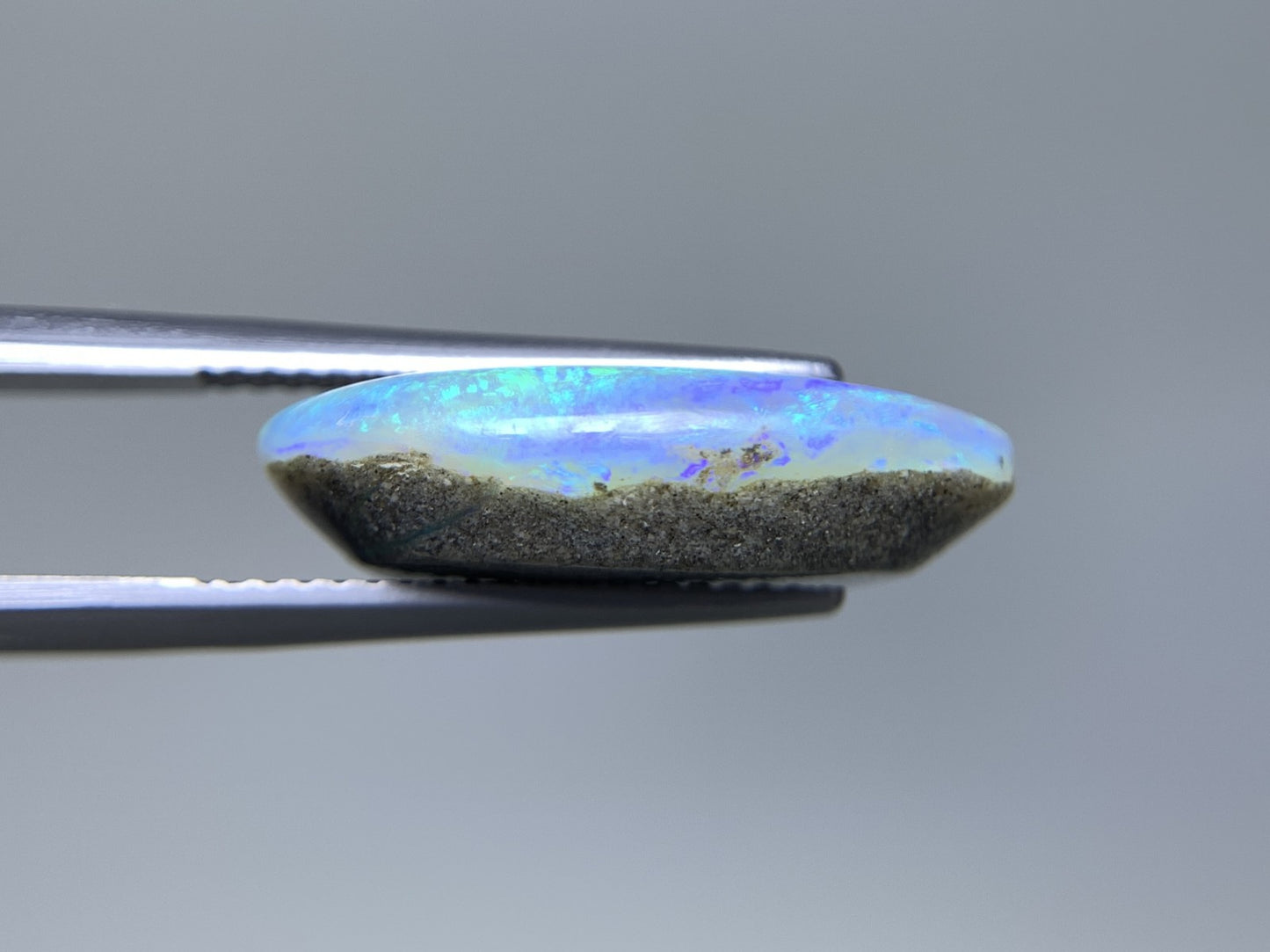 ボルダーオパール 天然 9.908ct 宝石ソーティング付き 19.7㎜×14.6㎜×5.4㎜ ルース（ 裸石 ） 7462Y