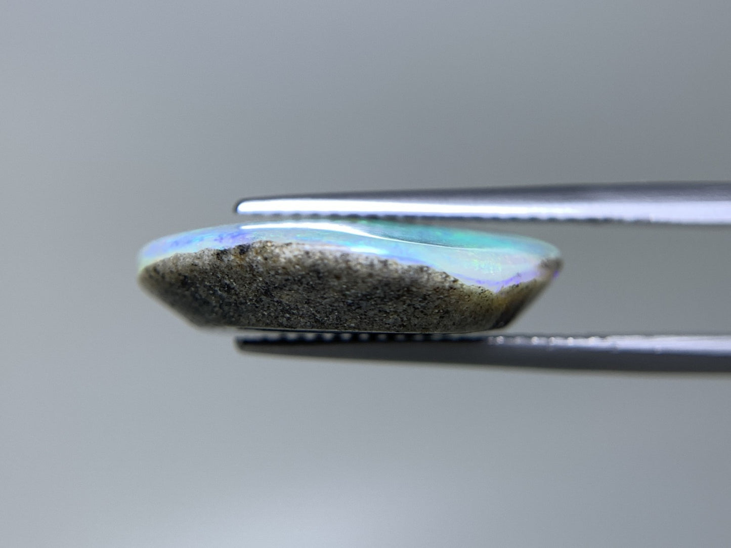 ボルダーオパール 天然 9.908ct 宝石ソーティング付き 19.7㎜×14.6㎜×5.4㎜ ルース（ 裸石 ） 7462Y