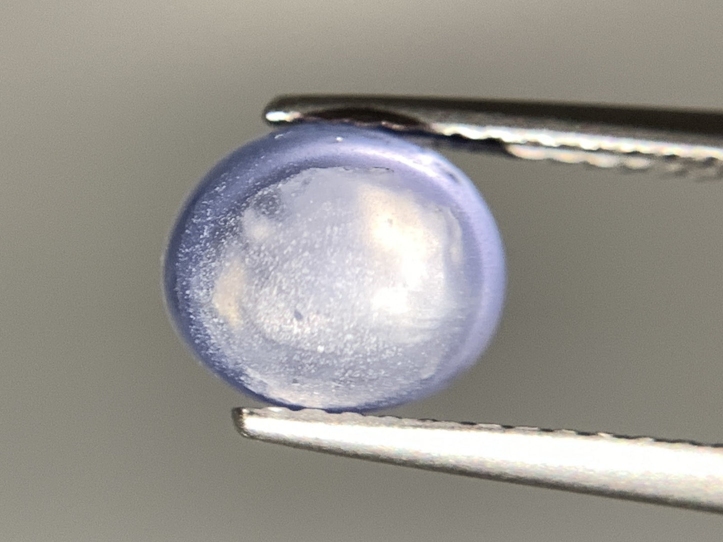 スターサファイア 天然 3.255ct 宝石ソーティング付き 7.6㎜×6.6㎜×5.9㎜ ルース（ 裸石 ） 7486Y