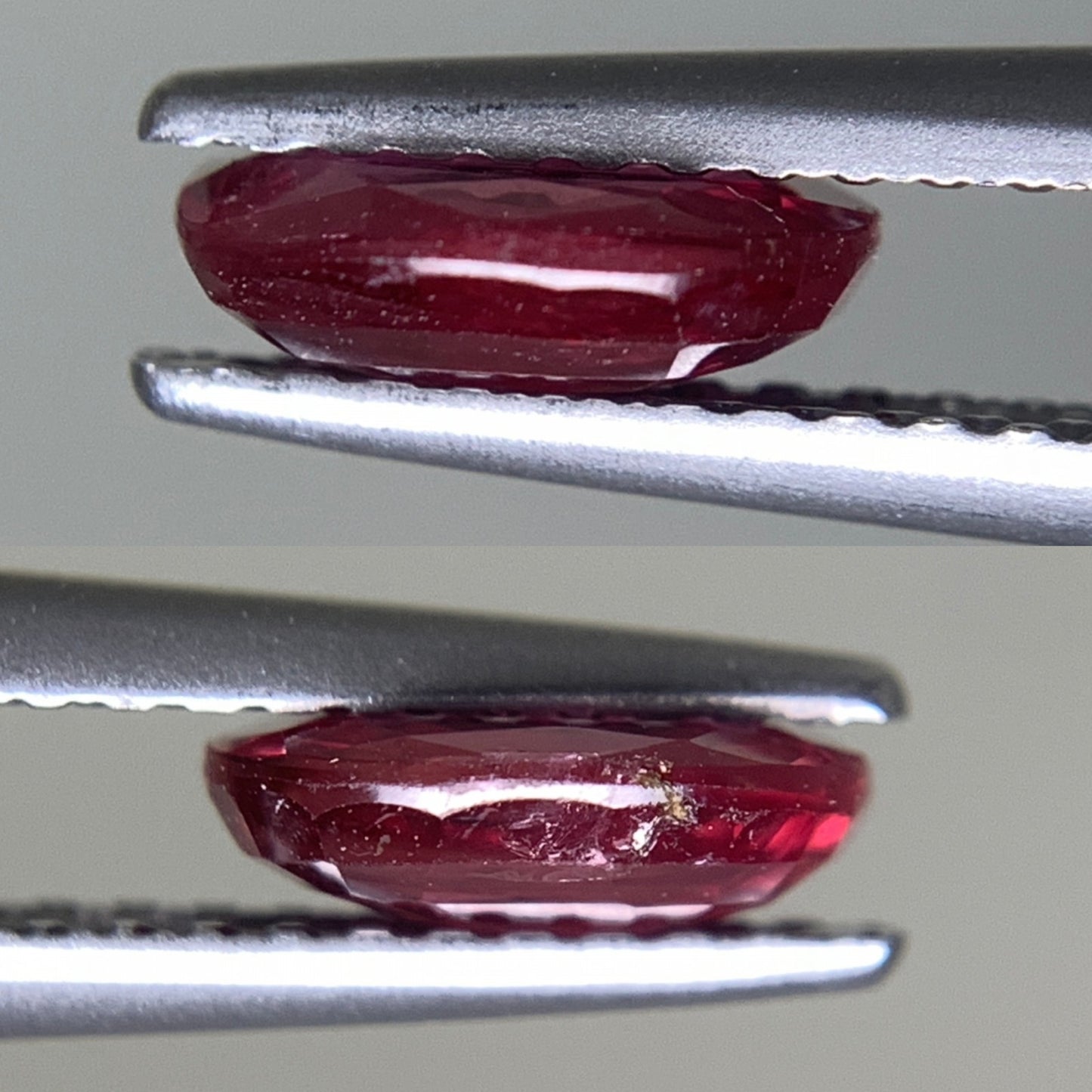 ルビー  天然  1.010ct  中央宝石ソーティング付き  7.18㎜×5.43㎜×2.40㎜   ルース（ 裸石 ） 5660Y