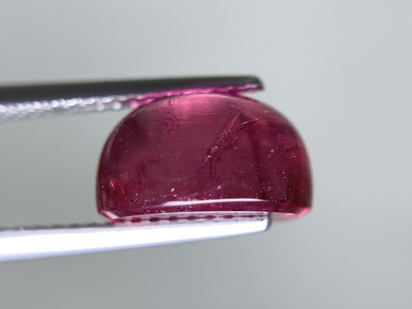 ピンクトルマリン 天然 4.462ct 宝石ソーティング付き 10.0㎜×7.9㎜×5.8㎜ ルース（ 裸石 ） 7497Y