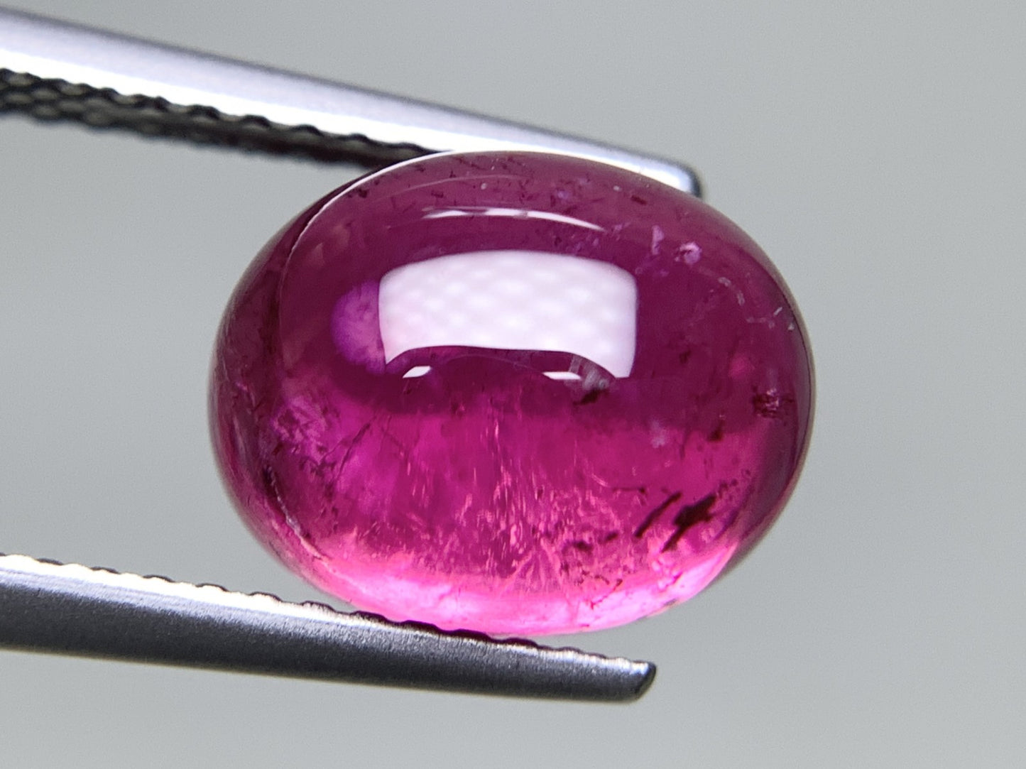 ピンクトルマリン 天然 4.462ct 宝石ソーティング付き 10.0㎜×7.9㎜×5.8㎜ ルース（ 裸石 ） 7497Y