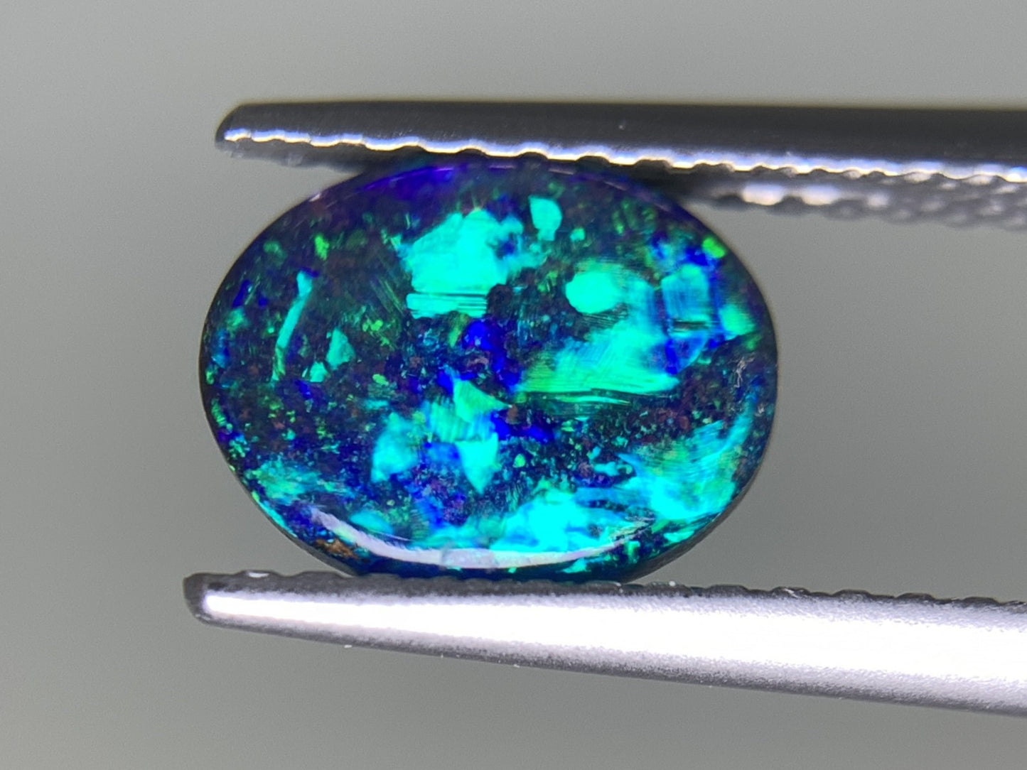 ボルダーオパール 1.134ct 宝石ソーティング付き  8.1㎜×6.4㎜×2.8㎜ ルース（ 裸石 ） 2325Y