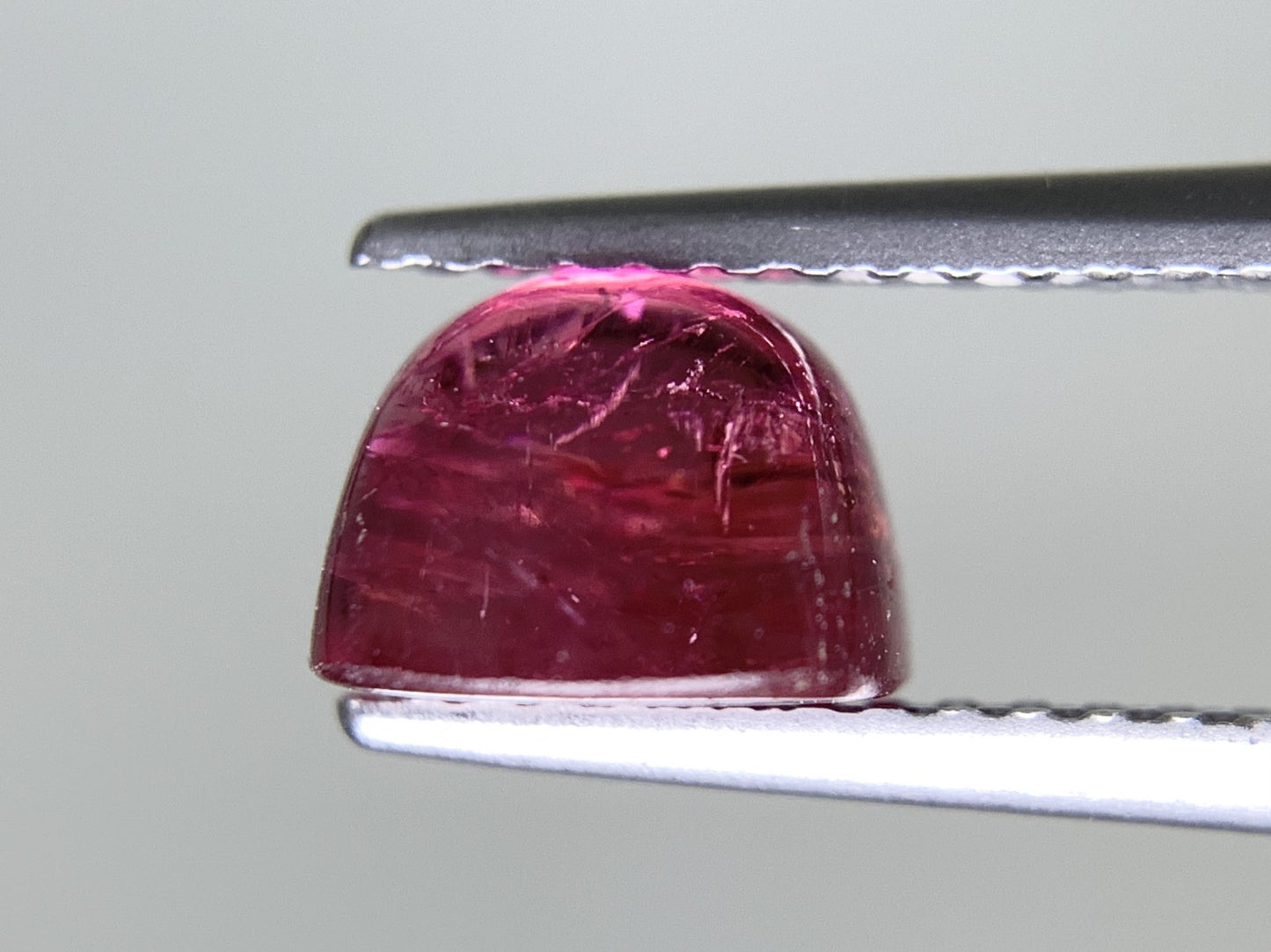 ピンクトルマリン 天然 2.375ct 宝石ソーティング付き 6.9㎜×6.9㎜×5.1㎜ ルース（ 裸石 ） 7500Y