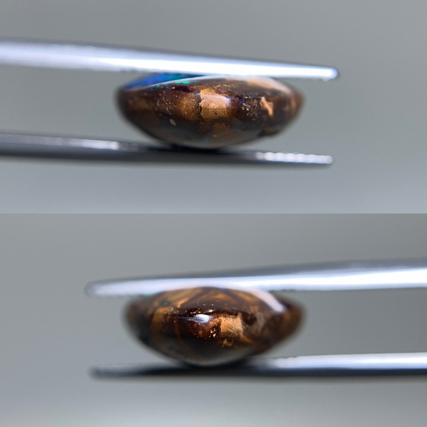 ボルダーオパール 天然  16.899ct  宝石ソーティング付き  27.4㎜×14.8㎜×6.0㎜ ルース（ 裸石 ）  5668Y