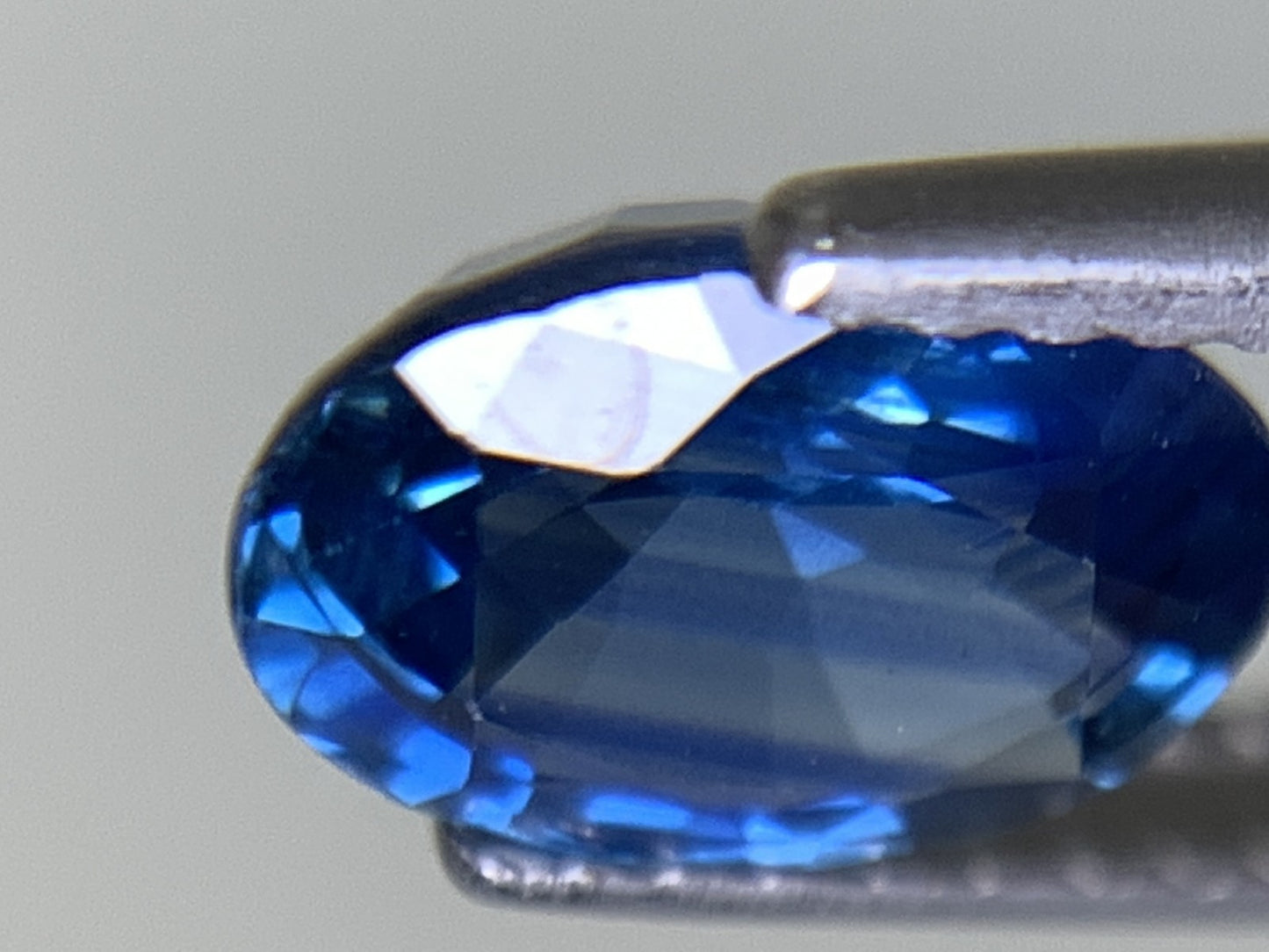 サファイア 天然 1.595ct 中央宝石ソーティング付き 8.00㎜×6.41㎜×3.48㎜ ルース（ 裸石 ） 6964Y