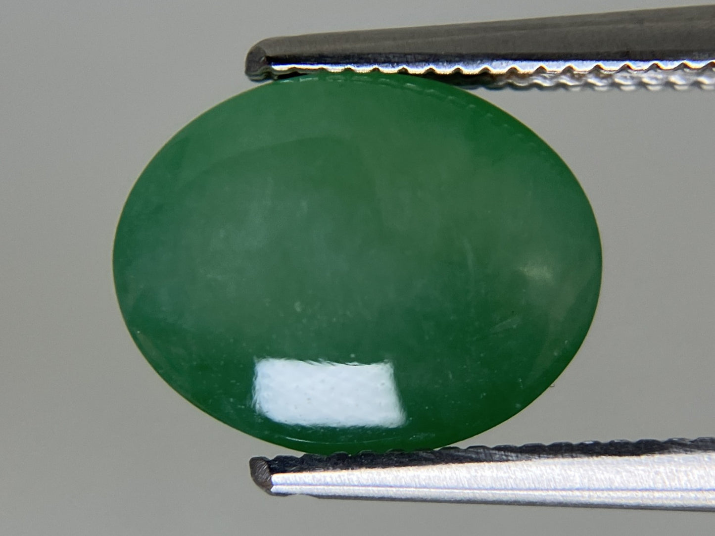 ひすい（ヒスイ 翡翠） 天然 4.638ct 宝石ソーティング付き 10.7㎜×8.4㎜×5.7㎜ ルース（ 裸石 ） 6341YY