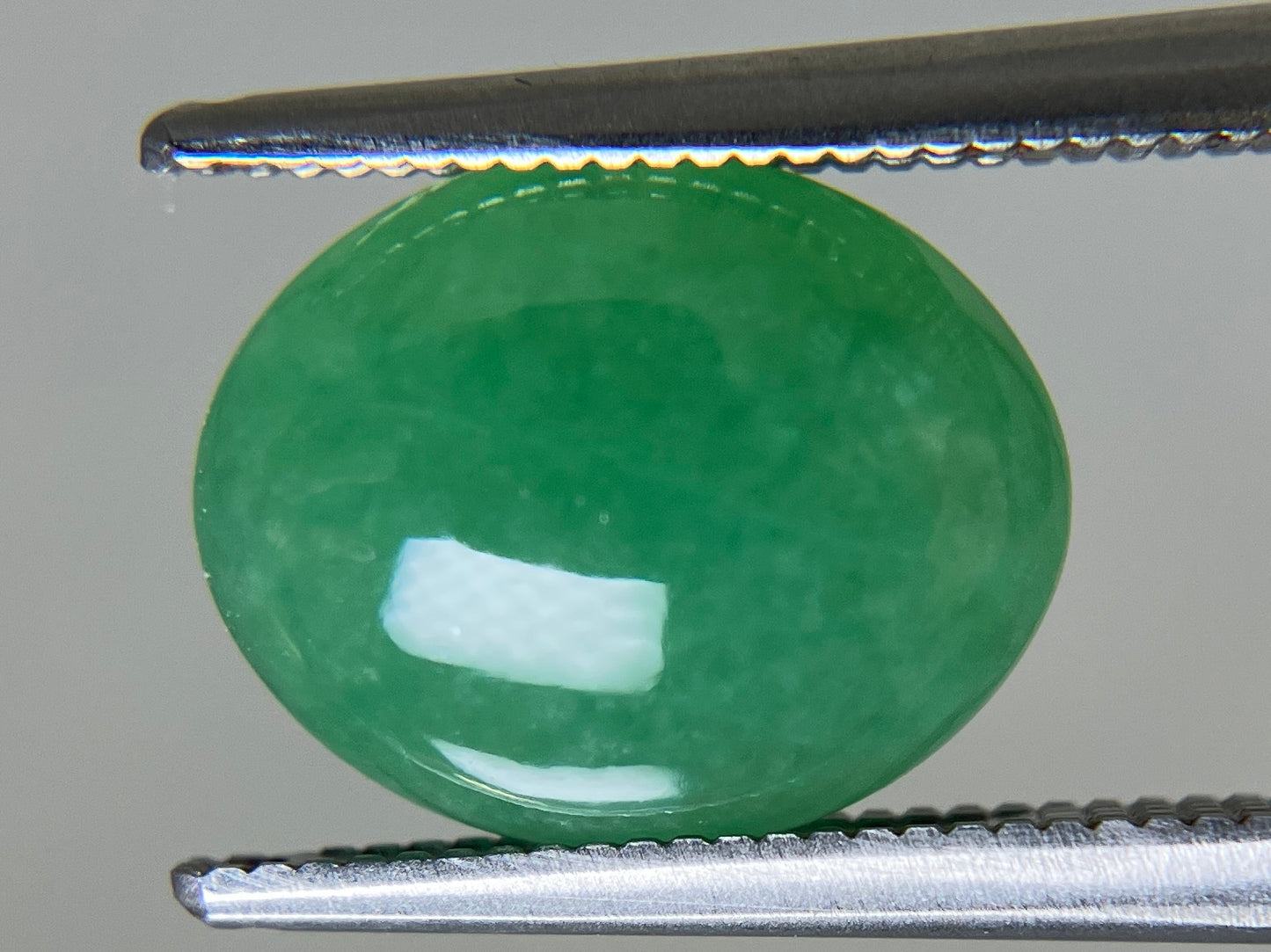 ひすい（ヒスイ 翡翠） 天然 3.708ct 宝石ソーティング付き 11.4㎜×9.3㎜×4.0㎜ ルース（ 裸石 ） 6328YY