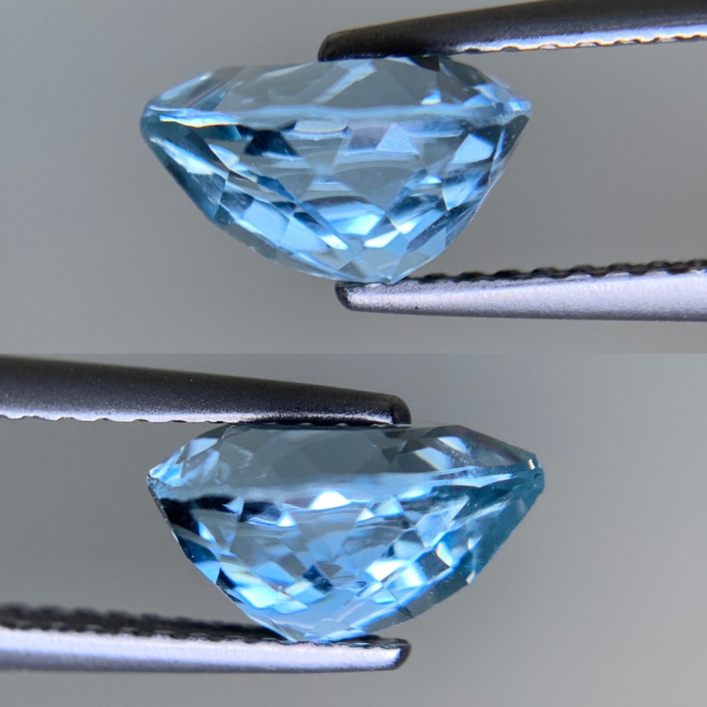 アクアマリン 天然 1.765ct 宝石ソーティング付き 9.1㎜×7.0㎜×5.1㎜ ルース（ 裸石 ） 6661Y