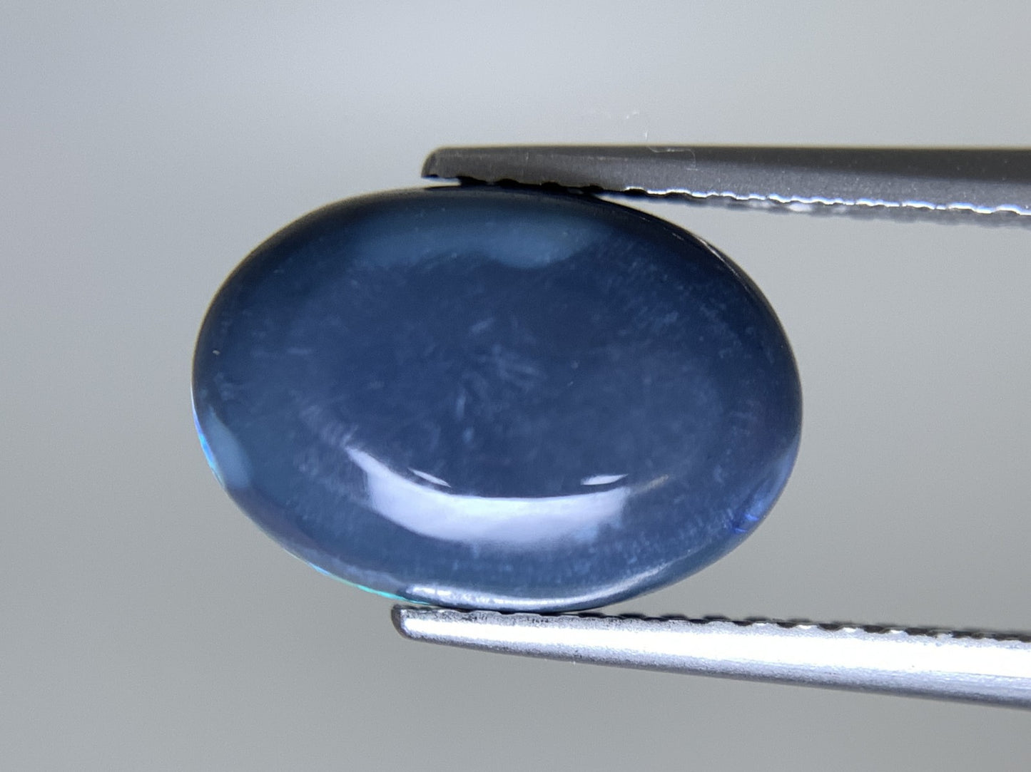 ブラックオパール 天然 3.478ct 中央宝石ソーティング付き 12.3㎜×8.7㎜×4.8㎜ ルース（ 裸石 ） 7439Y