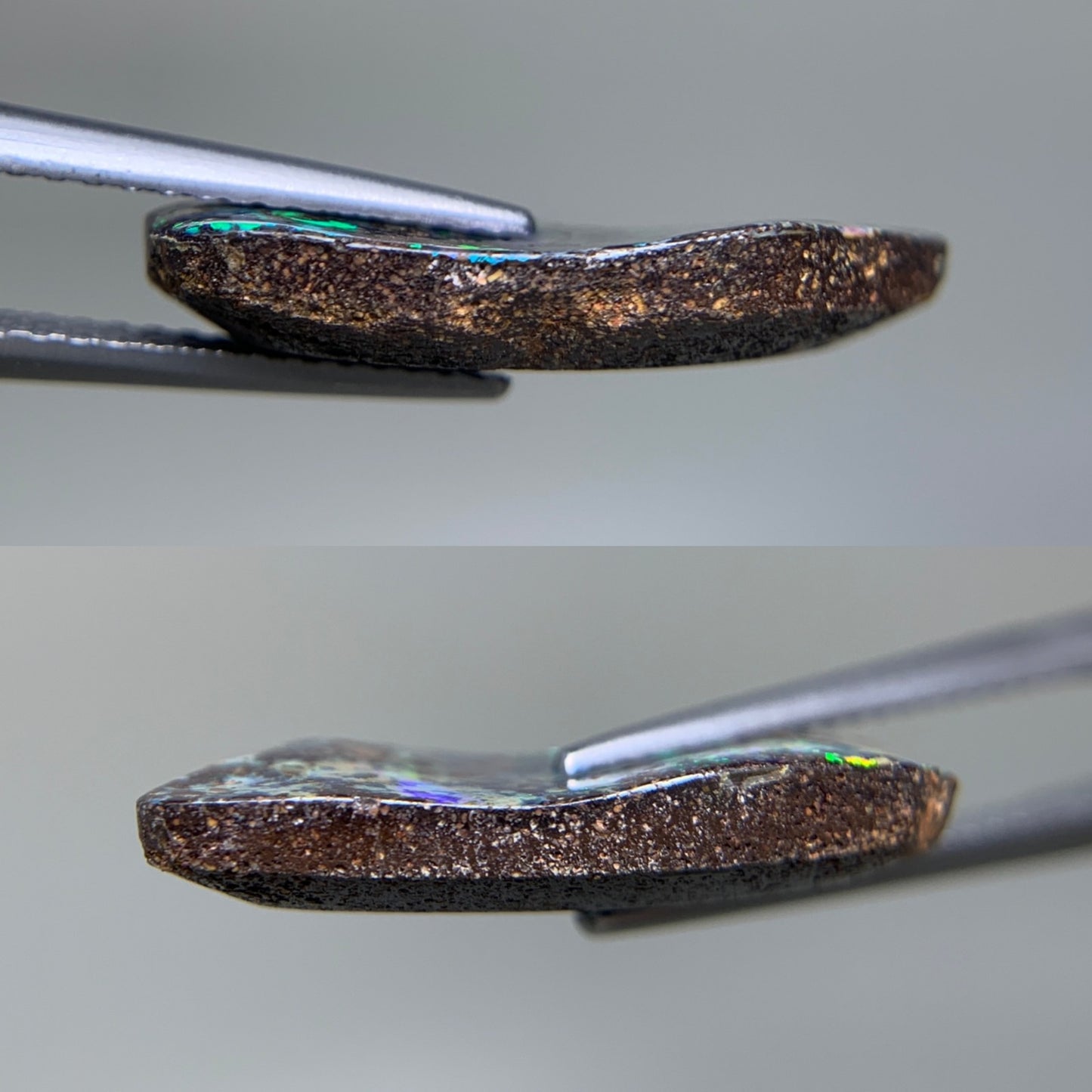 ボルダーオパール 天然 6.313ct 宝石ソーティング付き 20.7㎜×9.8㎜×4.0㎜ ルース（ 裸石 ） 7502Y