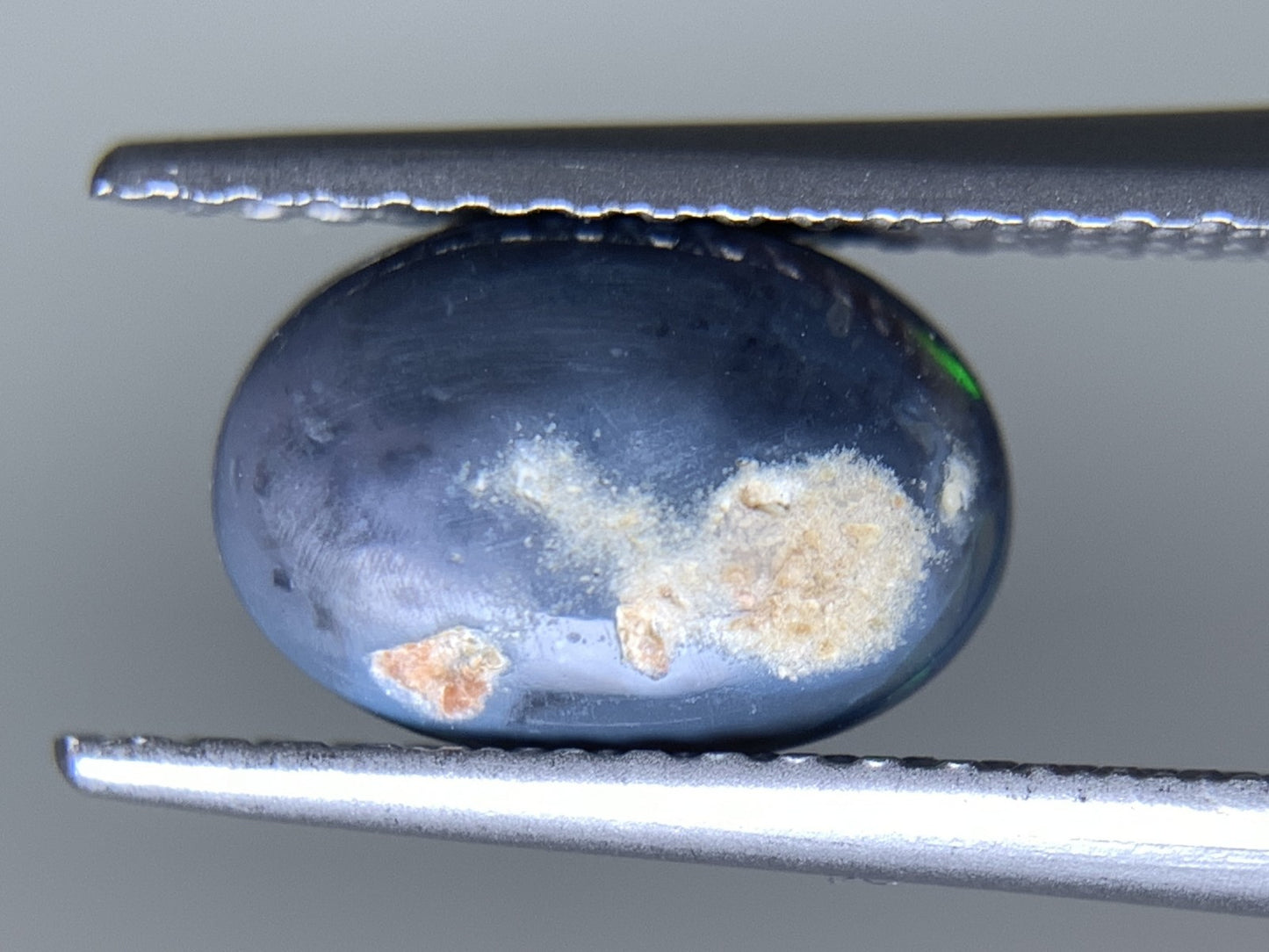 ブラックオパール  天然  1.111ct  中央宝石ソーティング付き  9.0㎜×6.1㎜×3.2㎜  ルース（ 裸石 ） 5721Y