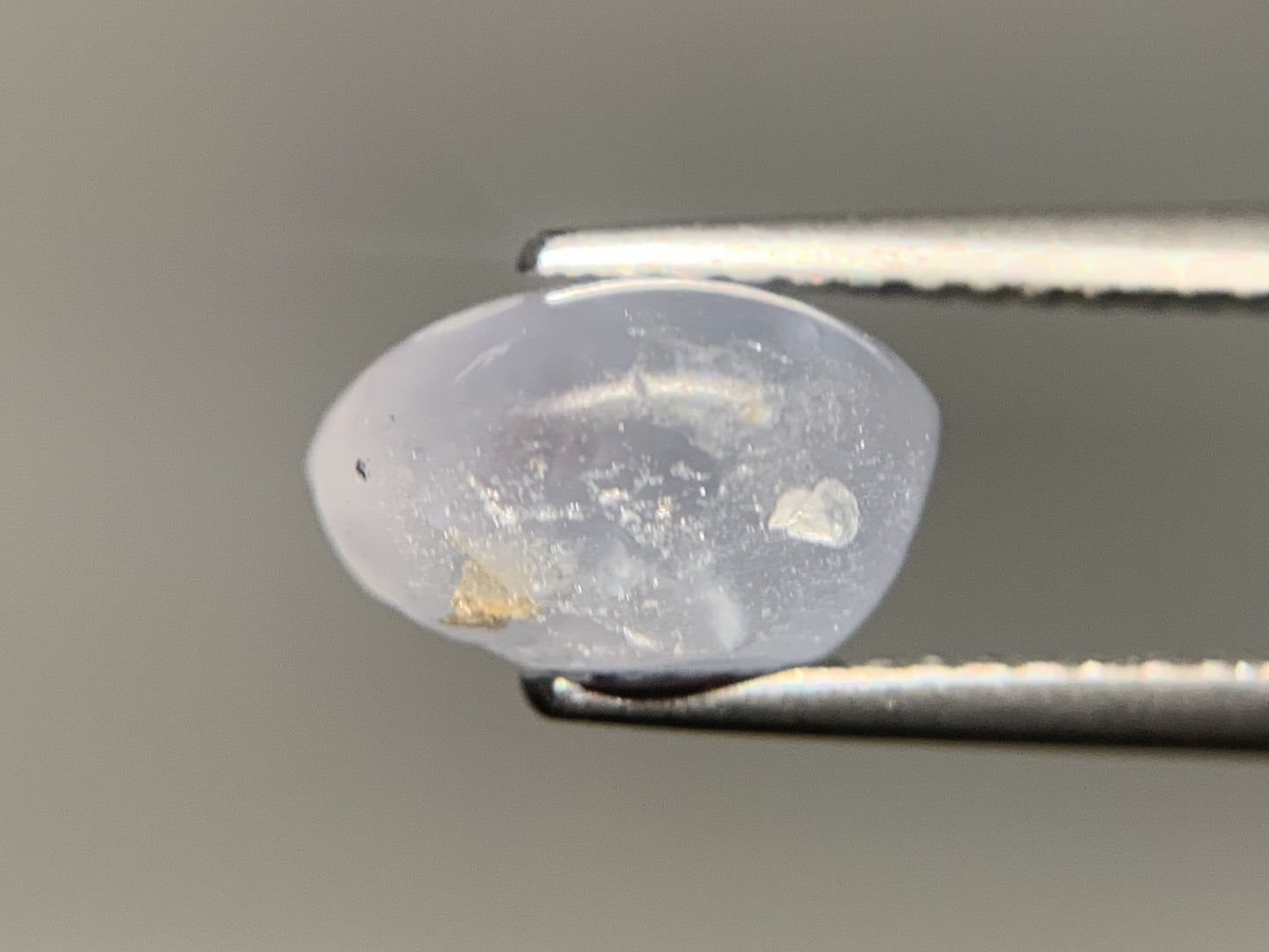 スターサファイア 天然 3.638ct 宝石ソーティング付き 8.9㎜×7.3㎜×5.4㎜ ルース（ 裸石 ） 7528Y