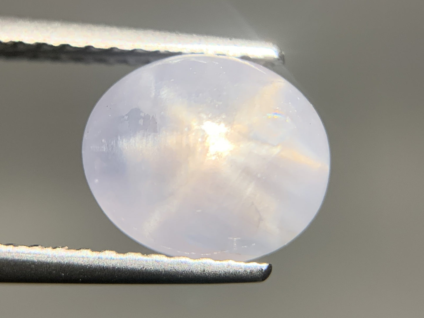 スターサファイア 天然 3.638ct 宝石ソーティング付き 8.9㎜×7.3㎜×5.4㎜ ルース（ 裸石 ） 7528Y