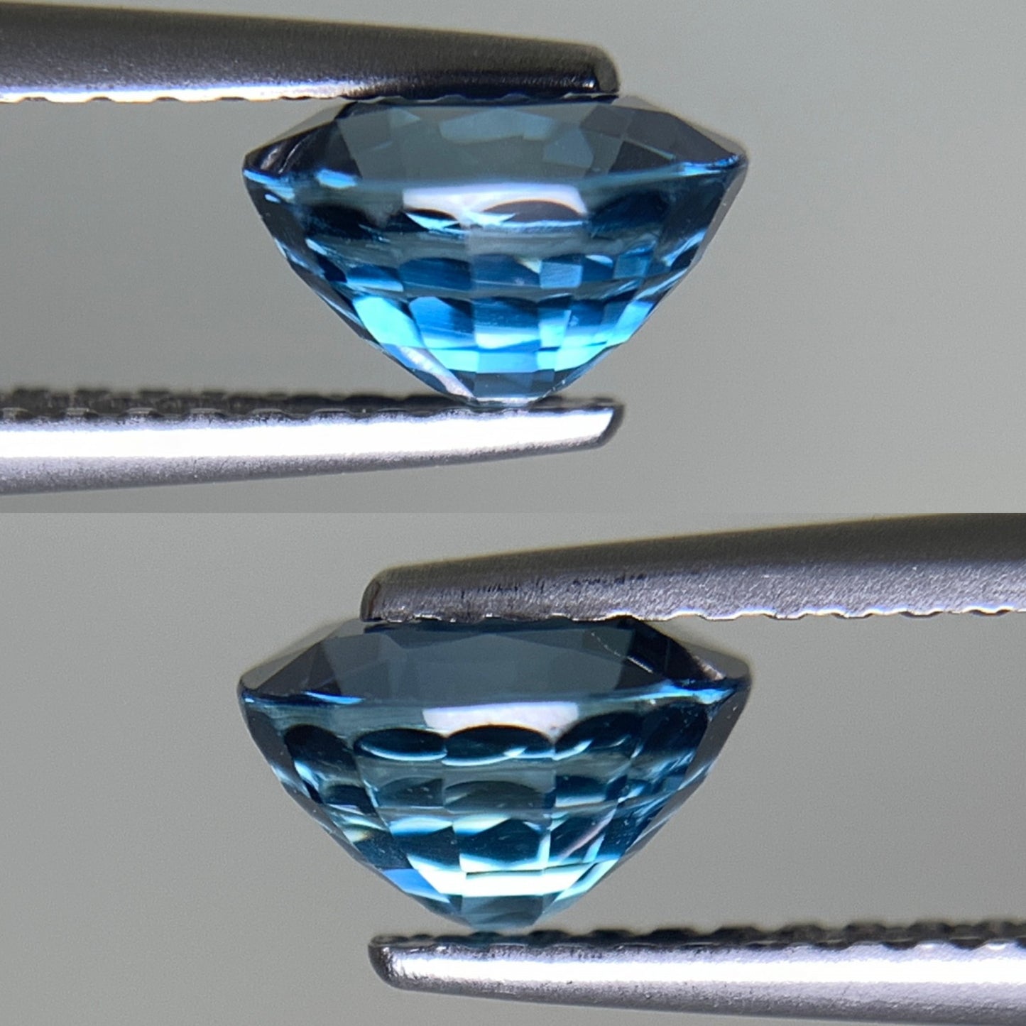 サファイア 天然 1.522ct 中央宝石ソーティング付き 6.92㎜×6.07㎜×4.28㎜ ルース（ 裸石 ） 6664Y