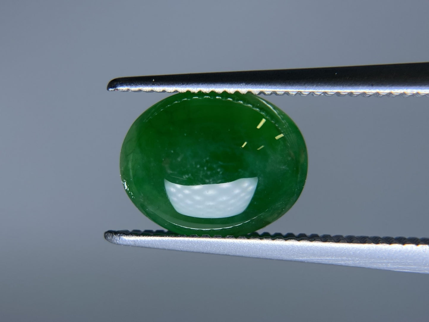 翡翠 2.243ct 宝石ソーティング付き 9.5㎜×7.5㎜×3.3㎜ ルース（ 裸石 ） 4008S