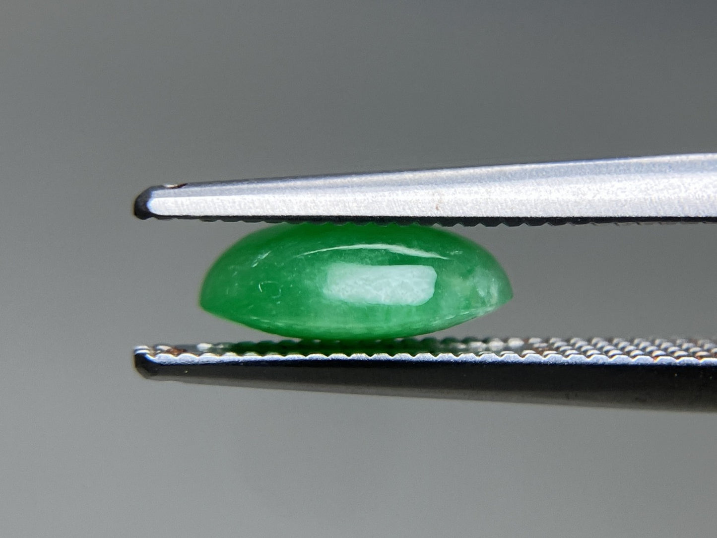 ひすい（ヒスイ 翡翠） 天然 1.977ct 宝石ソーティング付き 8.8㎜×7.3㎜×3.3㎜ ルース（ 裸石 ） 6477YY