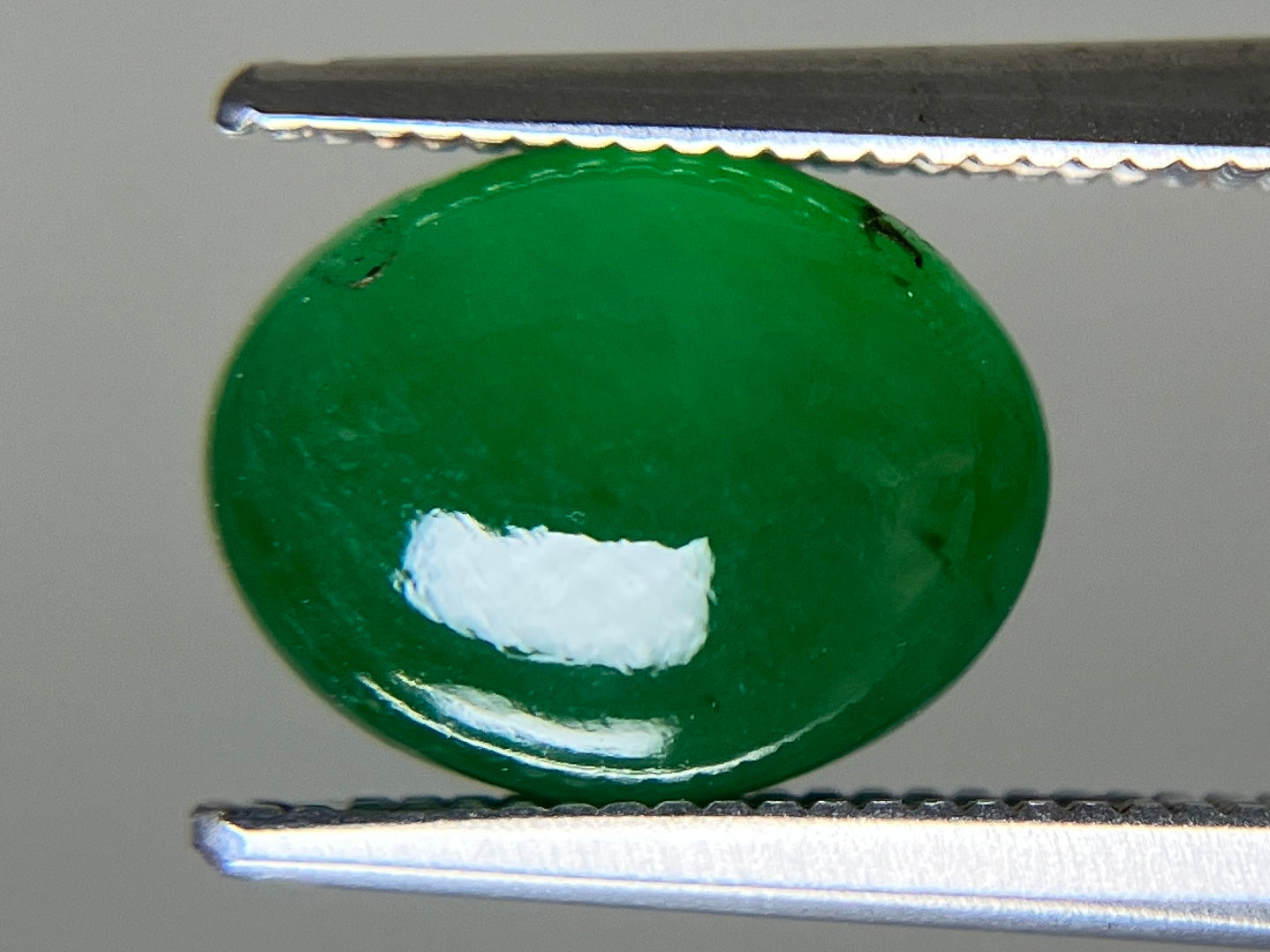 ひすい（ヒスイ 翡翠） 天然 3.497ct 宝石ソーティング付き 9.9㎜×7.7㎜×4.9㎜ ルース（ 裸石 ） 6549YY