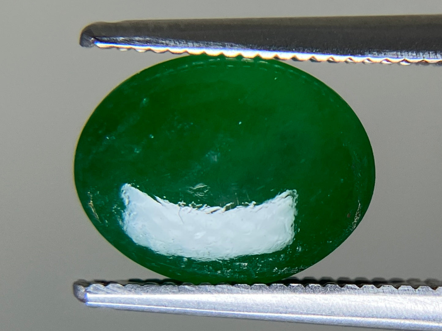 ひすい（ヒスイ 翡翠） 天然 3.497ct 宝石ソーティング付き 9.9㎜×7.7㎜×4.9㎜ ルース（ 裸石 ） 6549YY