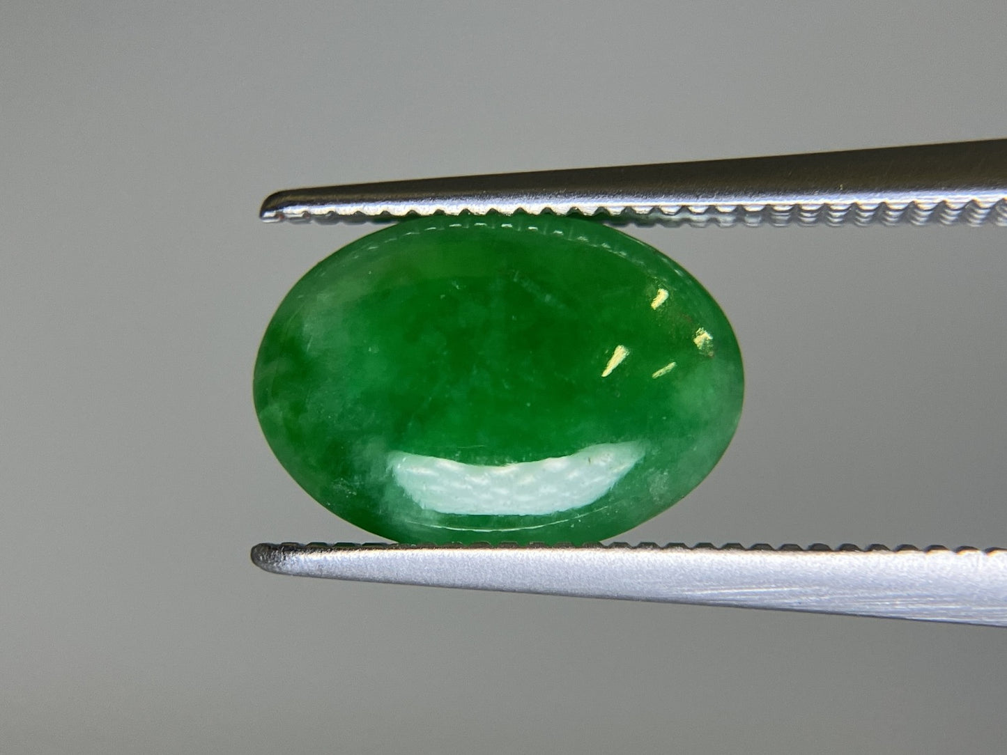翡翠 3.104ct 宝石ソーティング付き 11.0㎜×7.7㎜×4.2㎜ ルース（ 裸石 ） 4041S