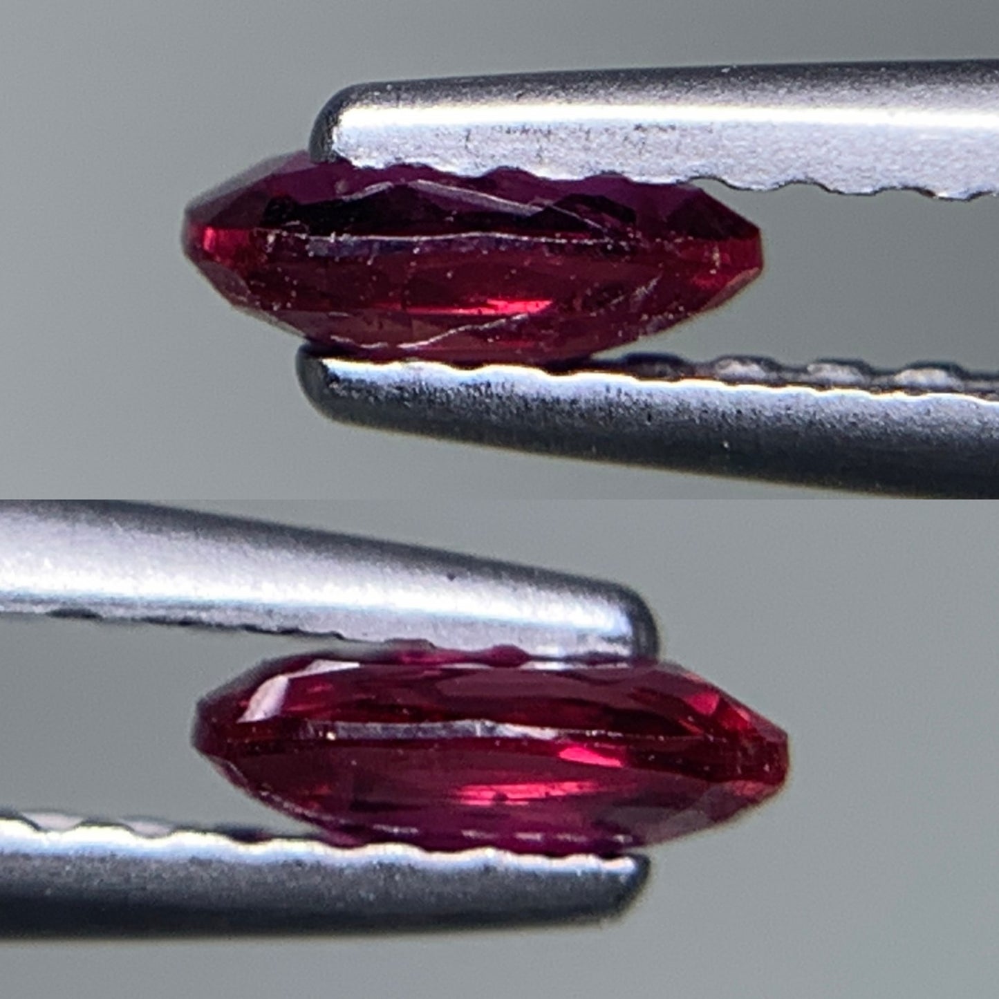 ルビー 天然 0.362ct 宝石ソーティング付き 5.3㎜×3.7㎜×1.7㎜ ルース（ 裸石 ） 7612Y