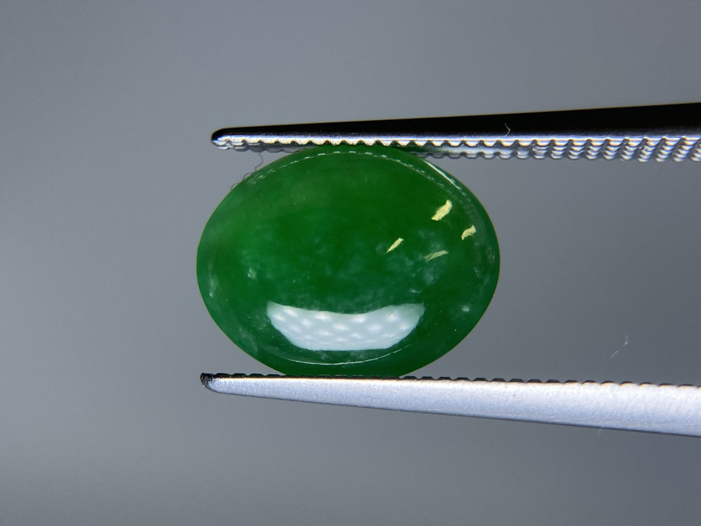 翡翠 2.684ct 宝石ソーティング付き 10.9㎜×8.7㎜×3.3㎜ ルース（ 裸石 ） 4244S