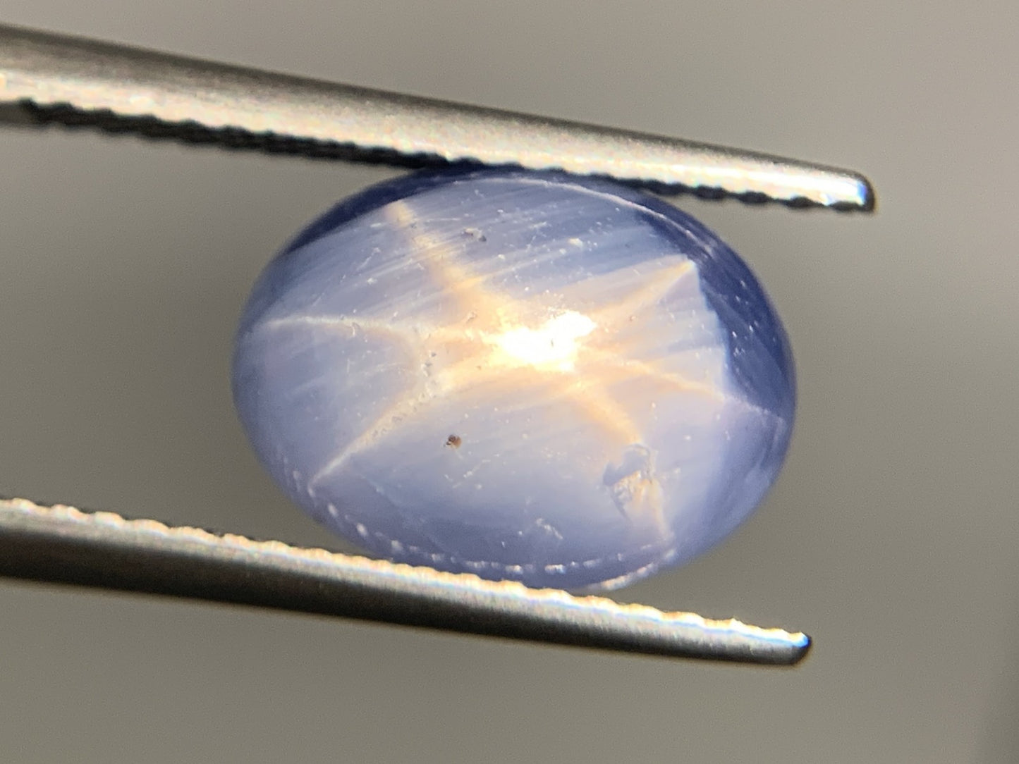 スターサファイア 6.261ct  宝石ソーティング付き  11.1㎜×8.3㎜×6.0㎜  ルース（ 裸石 ） 4193Y