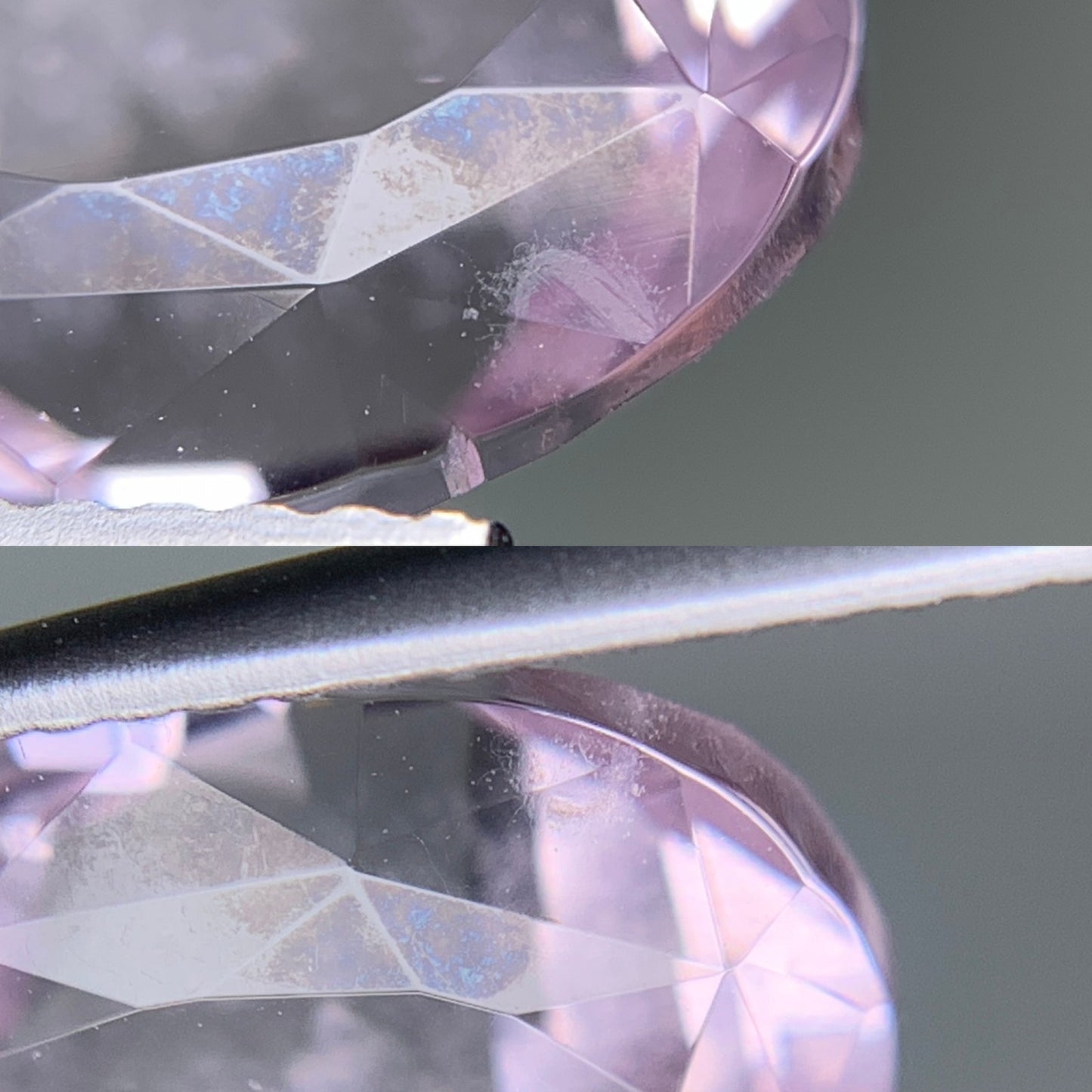 クンツァイト 天然 8.144ct 宝石ソーティング付き 13.7㎜×11.1㎜×7.8㎜ ルース（ 裸石 ） 7631Y