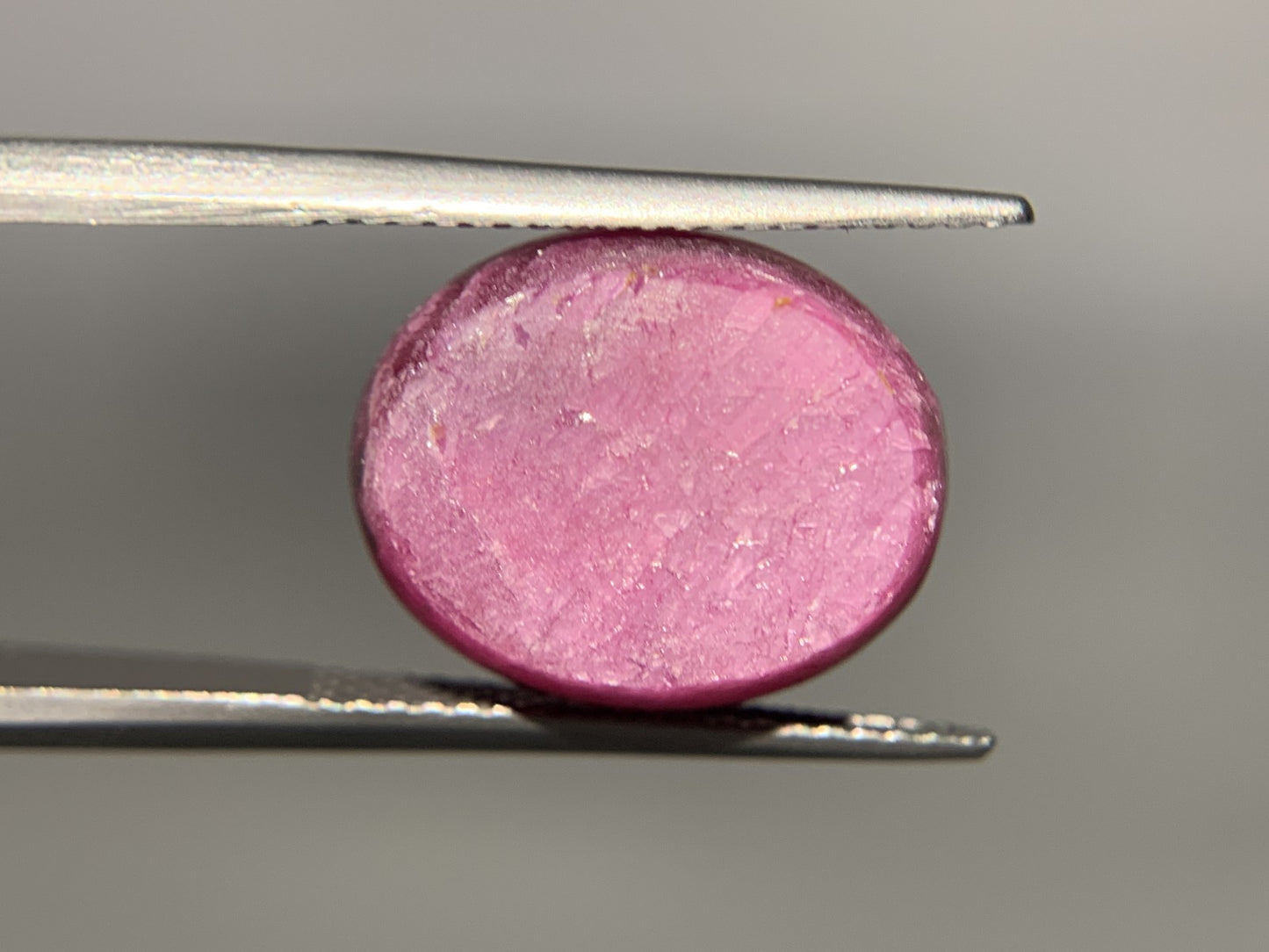 スタールビー 15.350ct 宝石ソーティング付き 14.7㎜×11.8㎜×7.4㎜ ルース（ 裸石 ） 4188Y