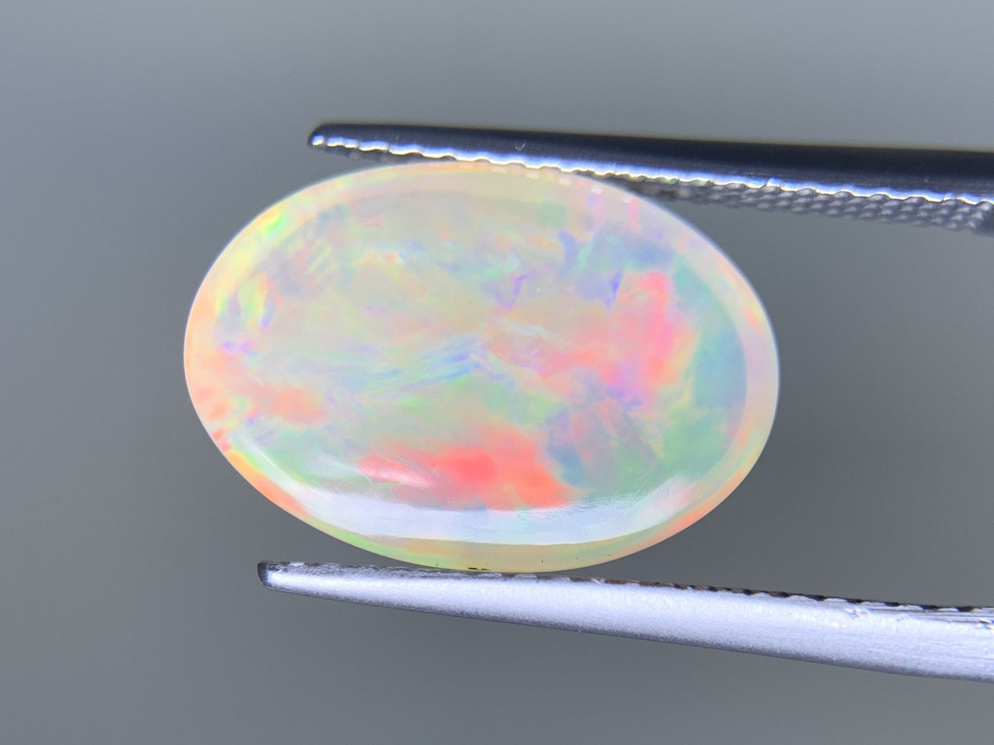 オパール 3.216ct 宝石ソーティング付き  14.7㎜×10.2㎜×4.7㎜  ルース（ 裸石 ） 3373Y