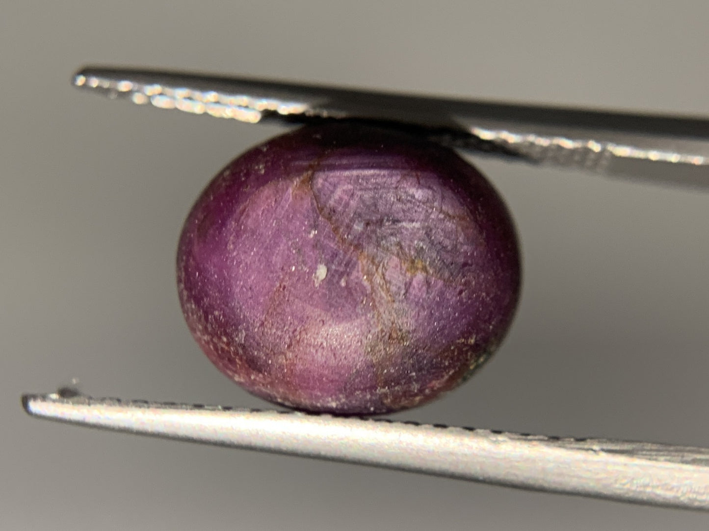スタールビー 8.481ct  宝石ソーティング付き  10.5㎜×9.2㎜×7.9㎜  ルース（ 裸石 ） 4145Y
