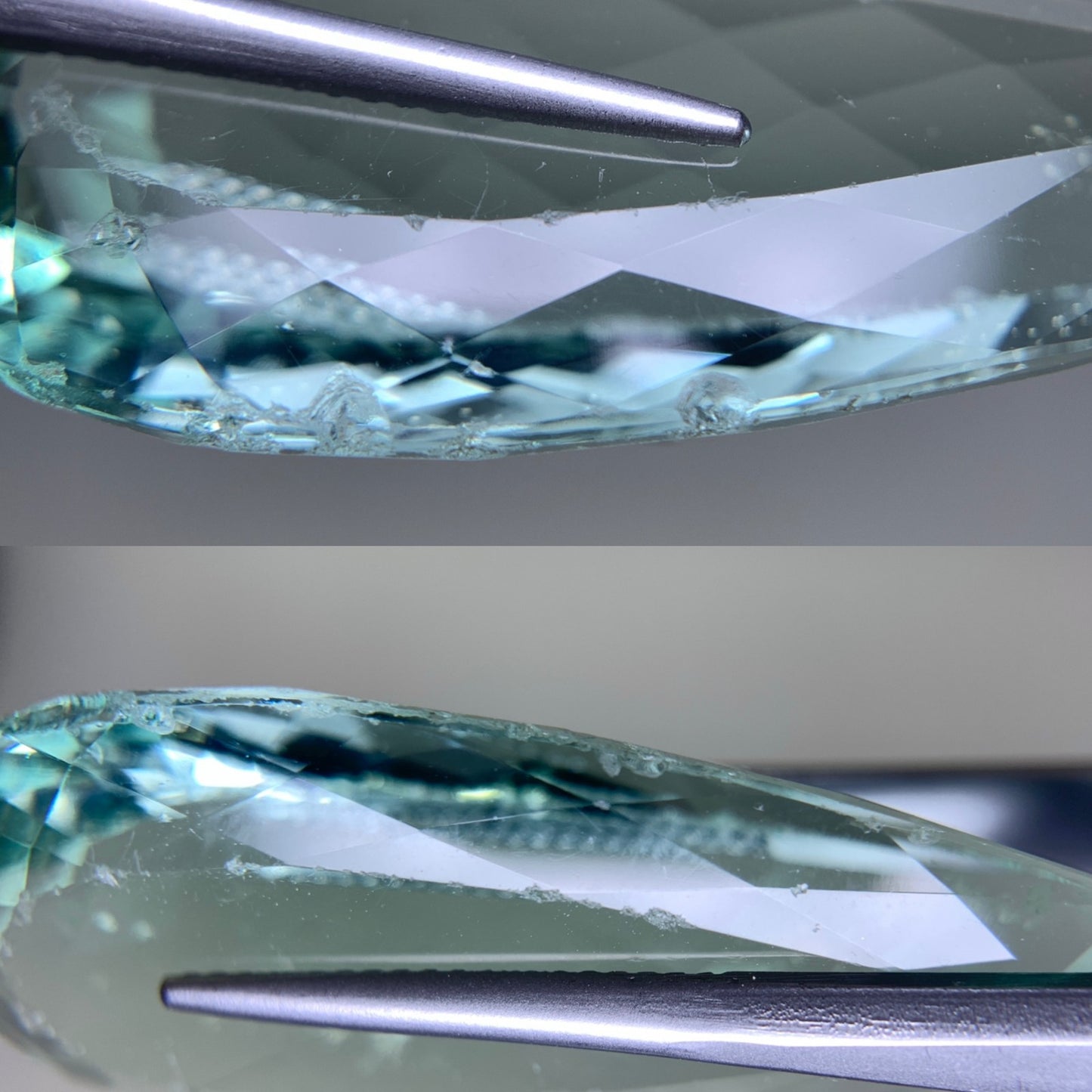 フルオライト 天然 50.755ct 中央宝石ソーティング付き 40.6㎜×18.22㎜×11.02㎜ ルース（ 裸石 ） 5732Y
