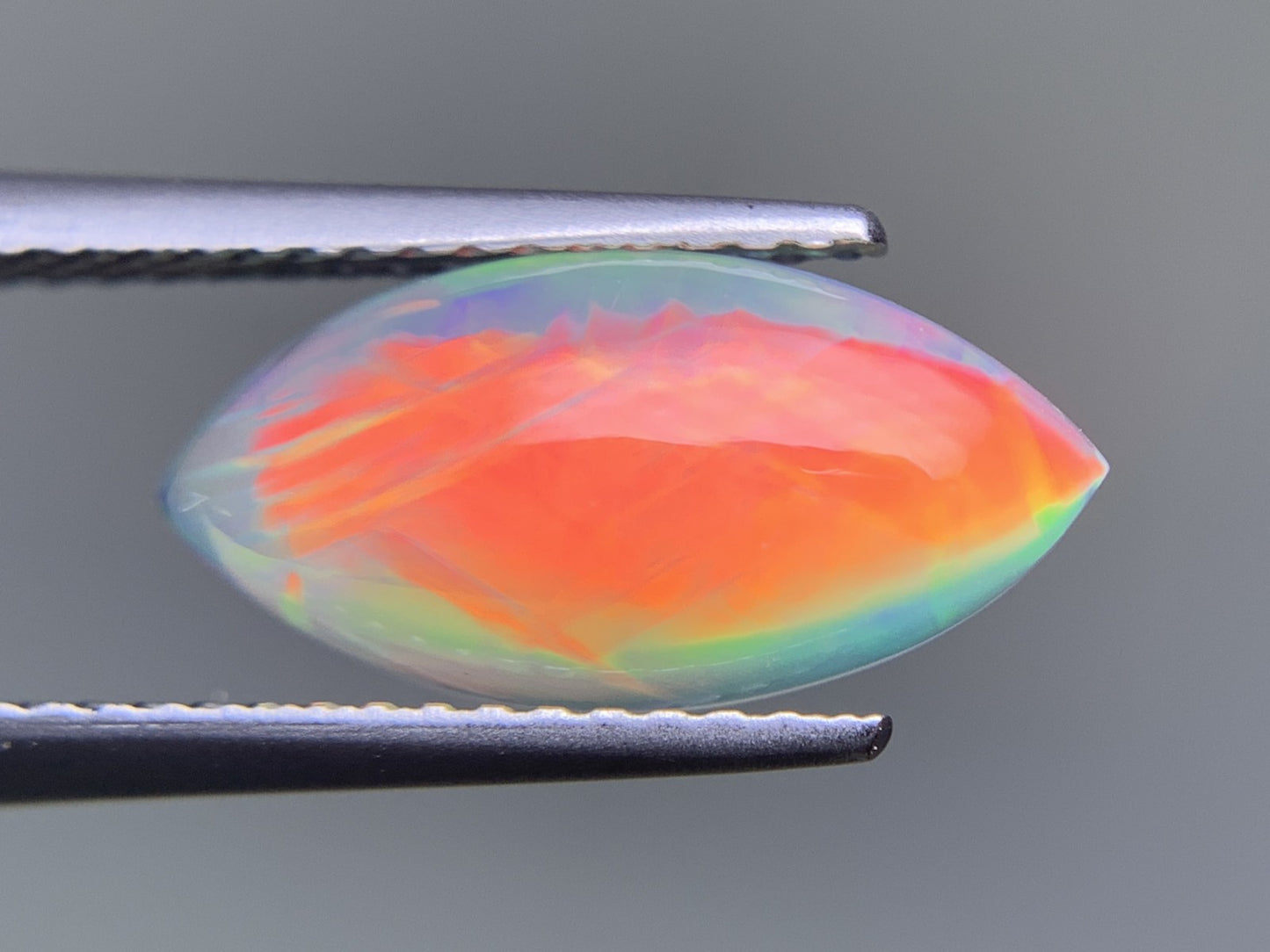 オパール 1.425ct 宝石ソーティング付き  14.1㎜×7.0㎜×3.3㎜  ルース（ 裸石 ） 3368Y