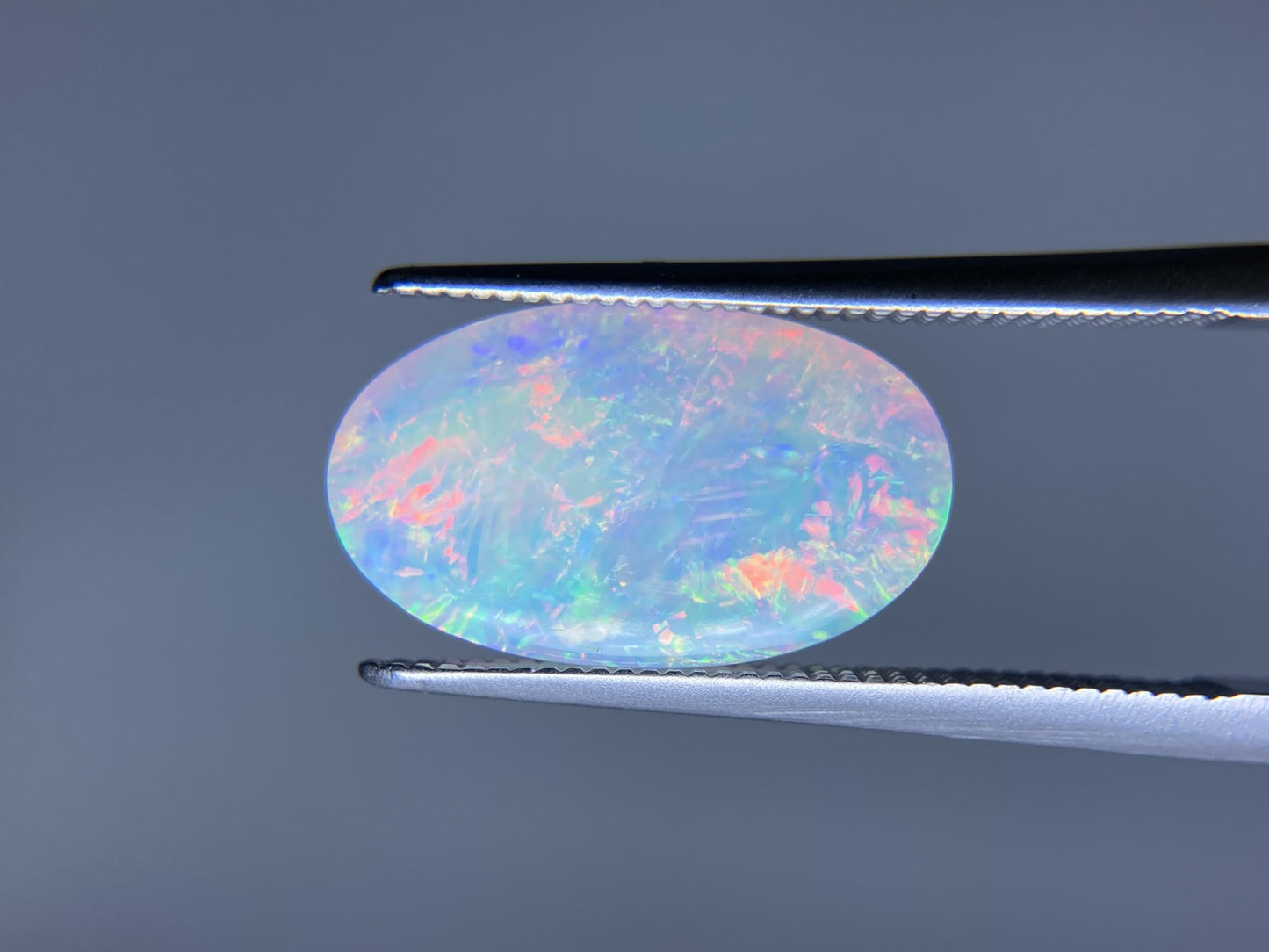 オパール 3.104ct 宝石ソーティング付き 15.0㎜×8.9㎜×5.2㎜ ルース（ 裸石 ） 4324S