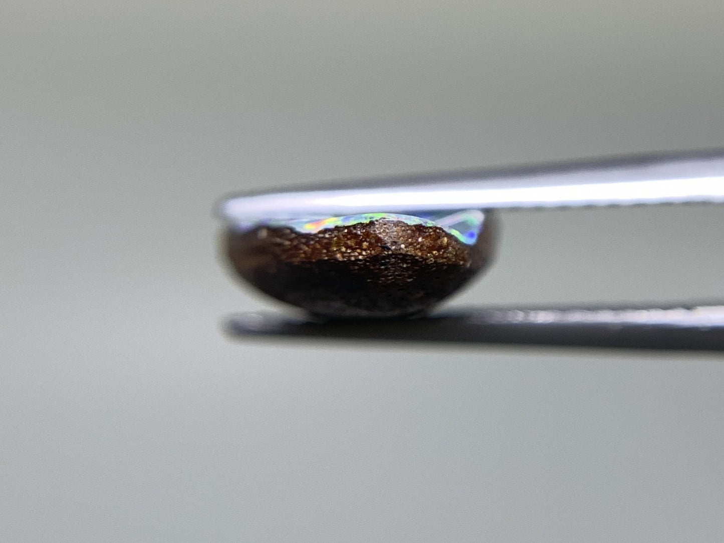 ボルダーオパール 4.876ct 宝石ソーティング付き  18.3㎜×10.1㎜×3.7㎜   ルース（ 裸石 ） 2361Y