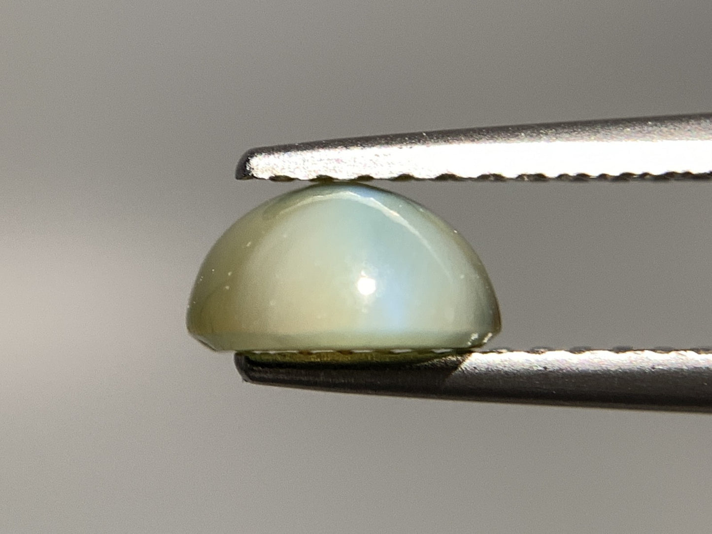 クリソベリルキャッツアイ 天然 1.749ct 宝石ソーティング付き 7.2㎜×6.7㎜×3.6㎜ ルース（ 裸石 ） 6729Y